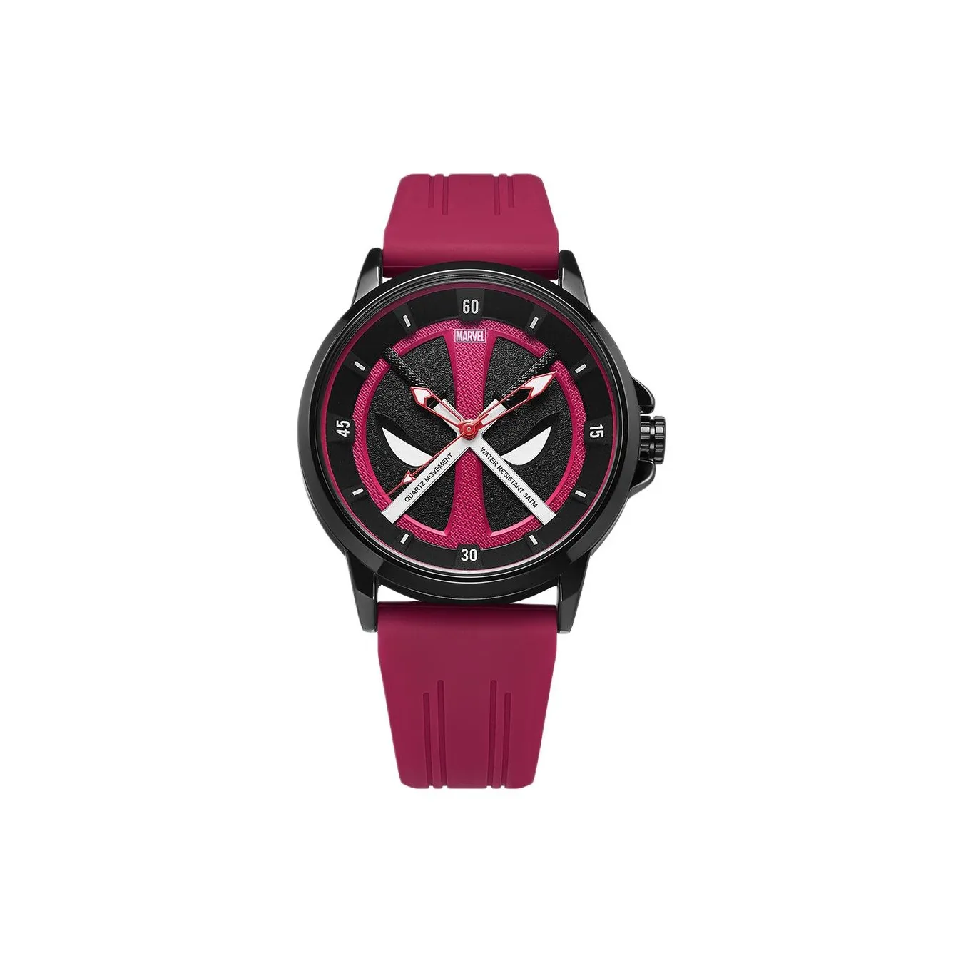 Коллекция MARVEL Deadpool и Росомаха 3 Фильм кварцевый механизм силиконовый ремешок часы