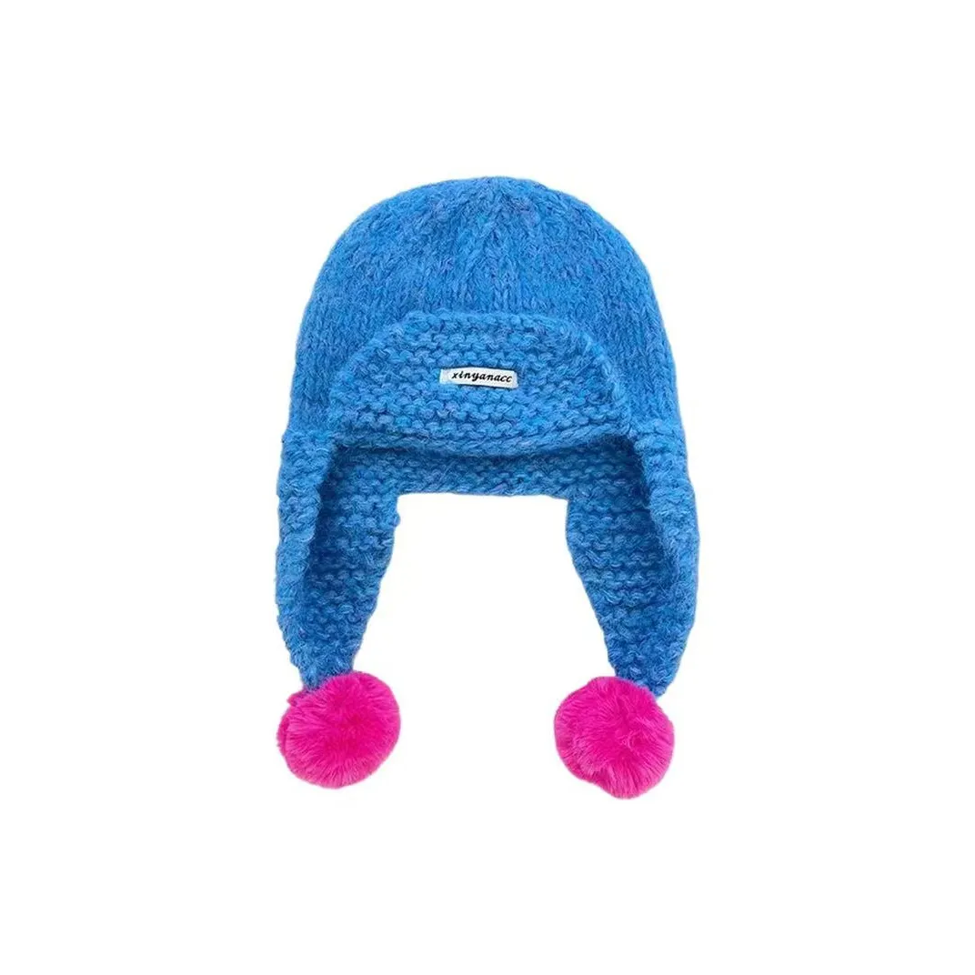 VERENA REINE Акриловые шапки-ушанки для женщин