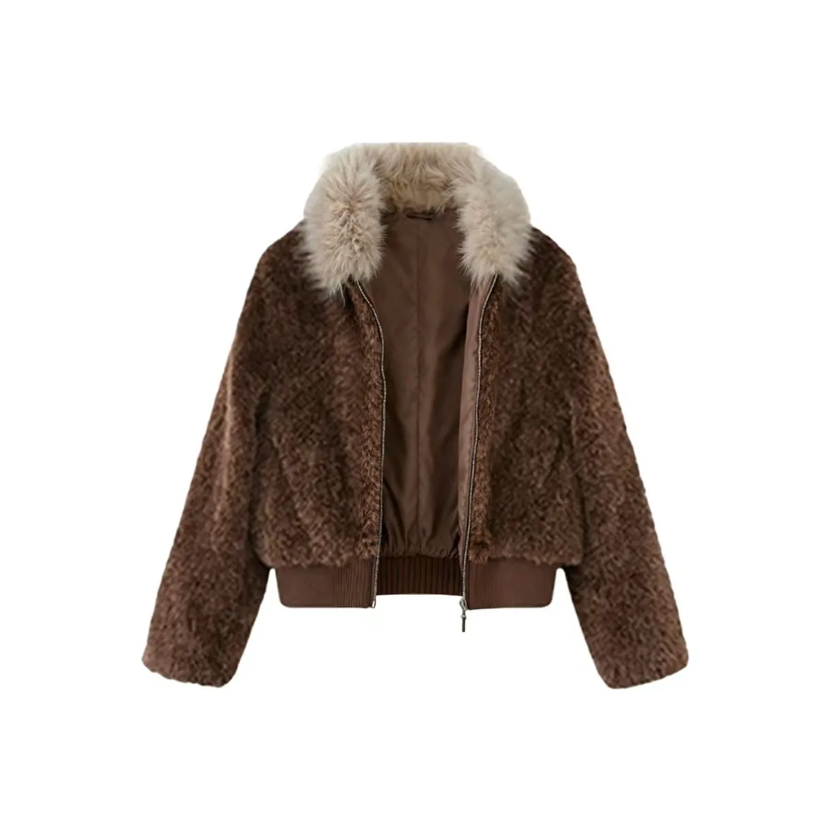 AINUOERMY Вельвет Feel Пальто Женское