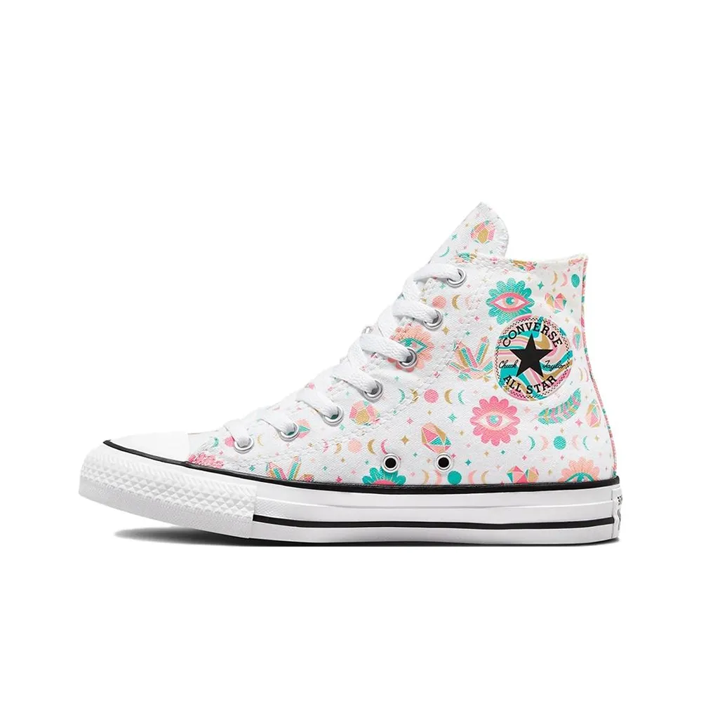 Converse Chuck Taylor All Star High Топ Кеды Унисекс Белый Многоцветный