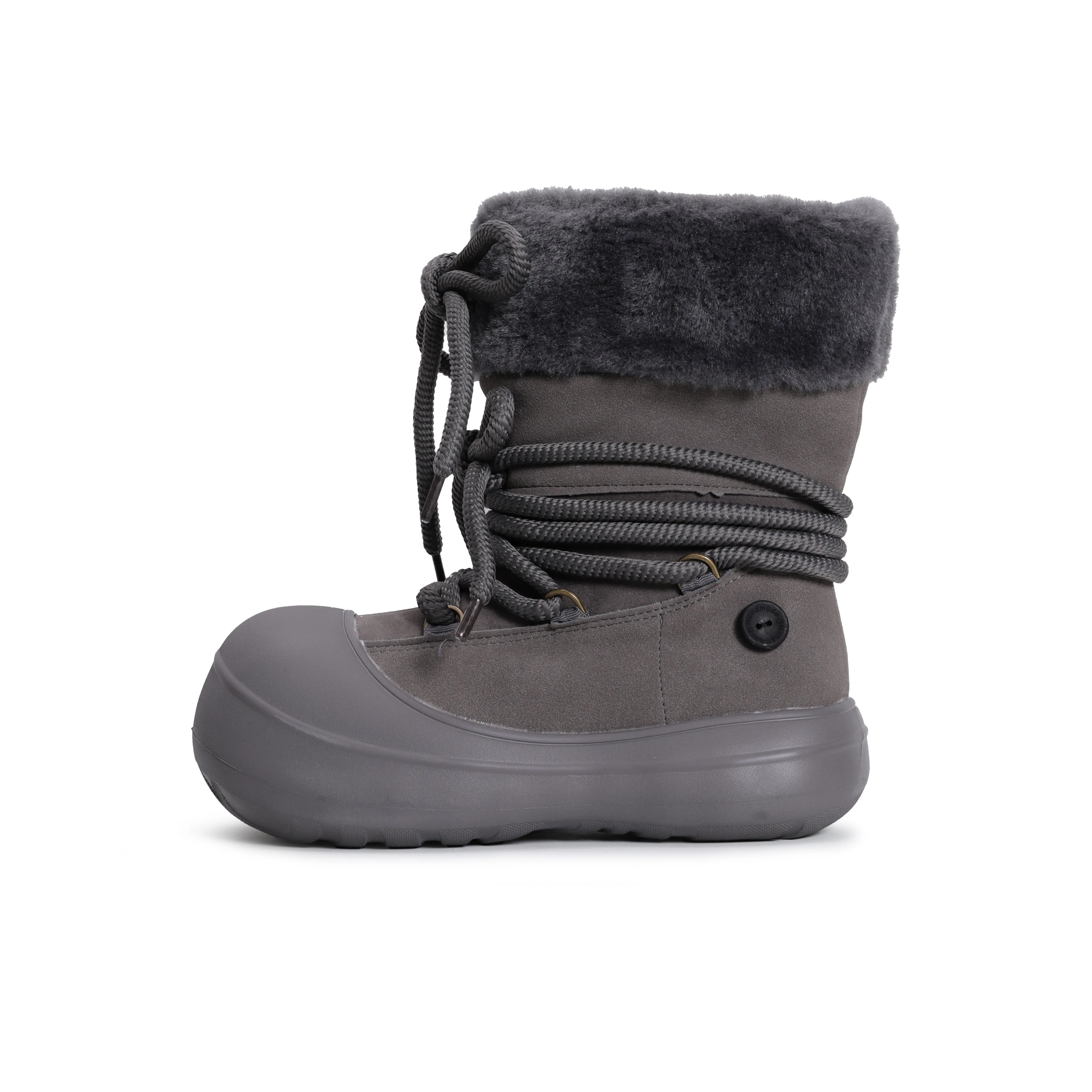 Yue Elsa Термический Износостойкий Амортизирующий Увеличивающий Высоту Покрытие Короткие Снежные Ботинки Женские