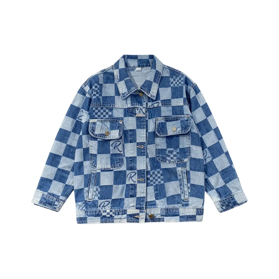 IUNOP Cropped Denim Jacket Women's