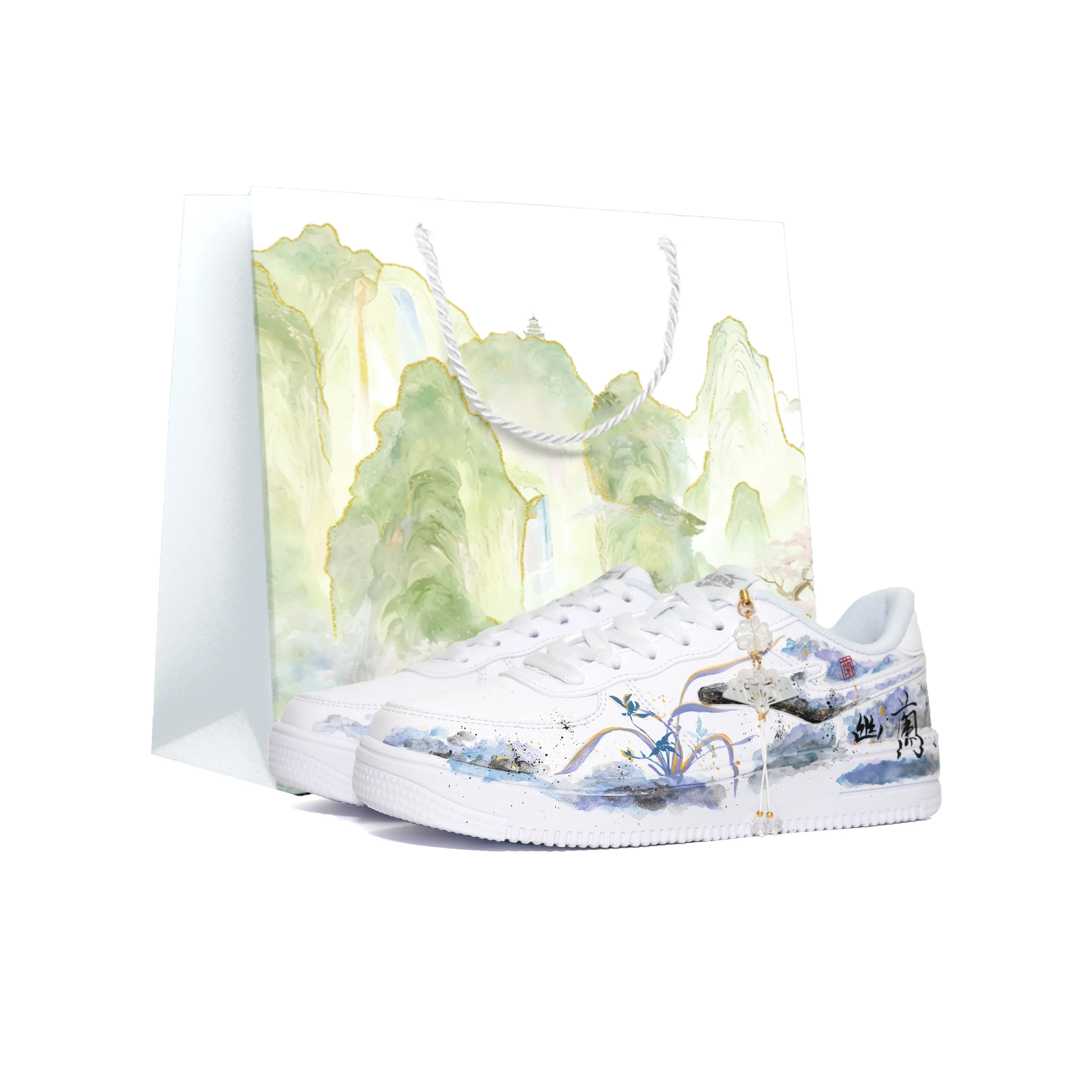 Erke Air Force One Устойчивые к истиранию Дышащие Низкие Кроссовки для скейтбординга Унисекс