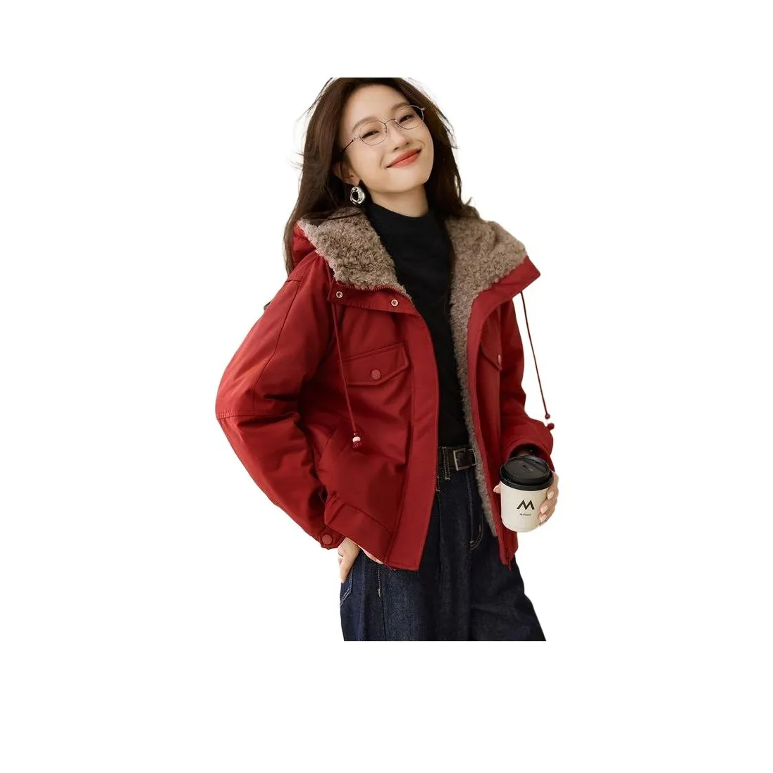 TENNE GIRL Хлопковый пуховик женский