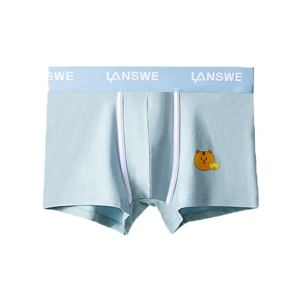 Lanza [1 Pack] Синий Мужские Боксеры