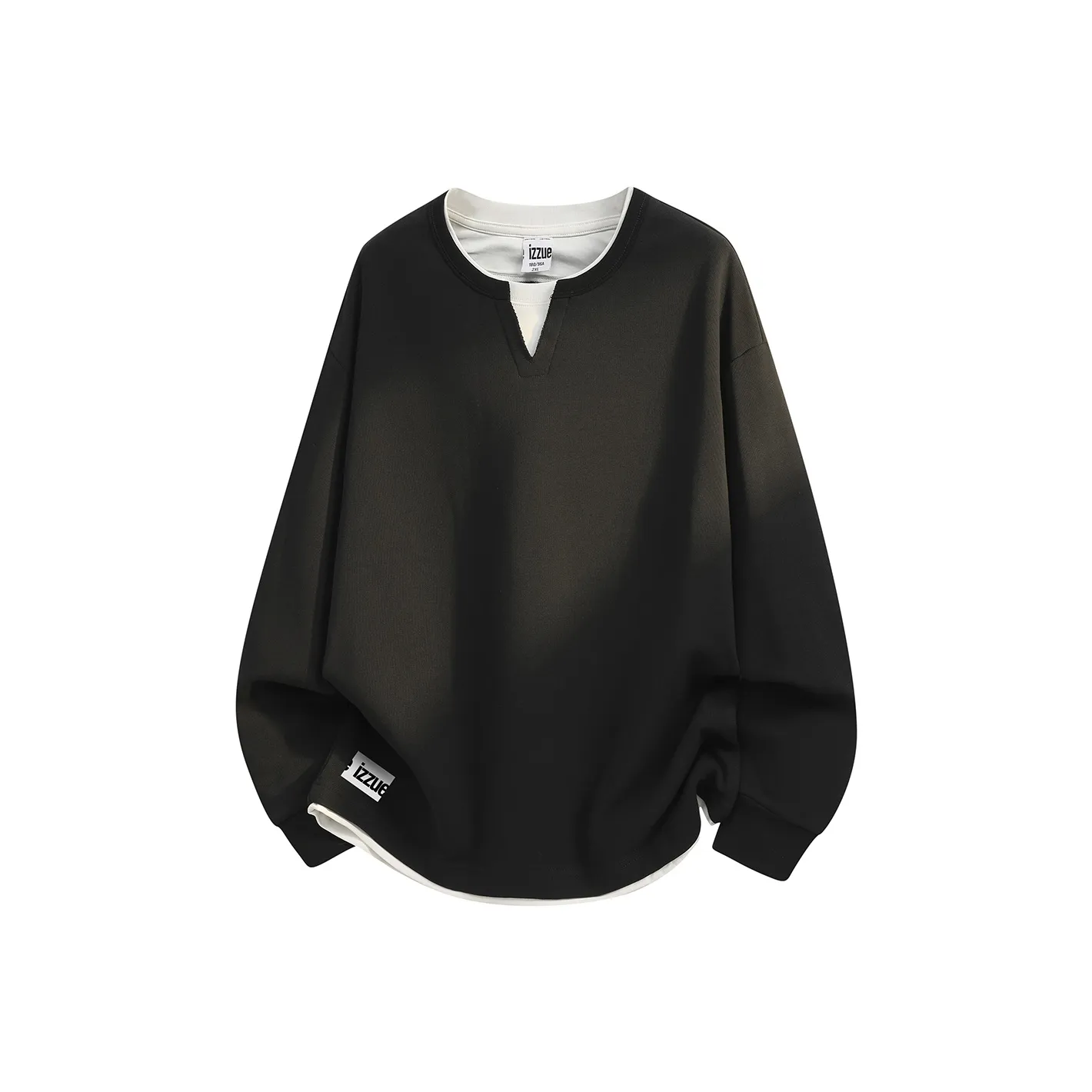 IZZUE Длинный рукав Т-рубашка Унисекс