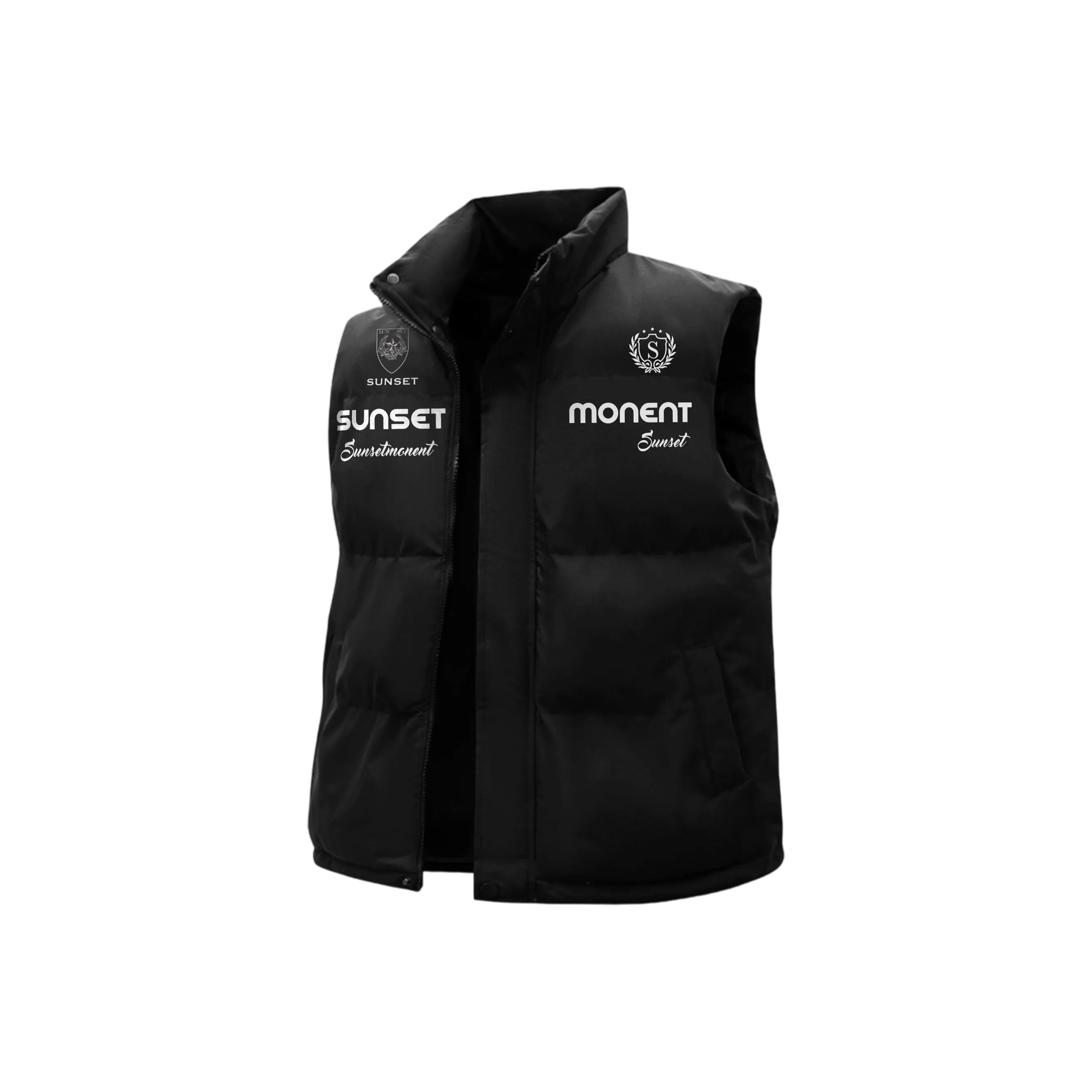 SUNSETMONENT Хлопковый жилет унисекс
