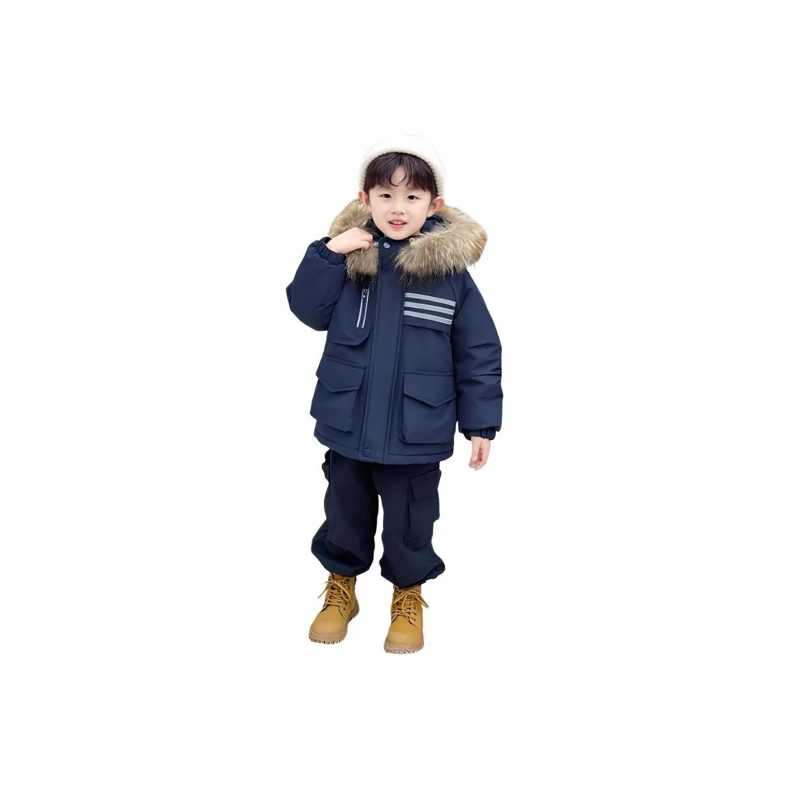 Пarka Astro boy Пальто Осеннее и Зимнее для детей 3-7 лет