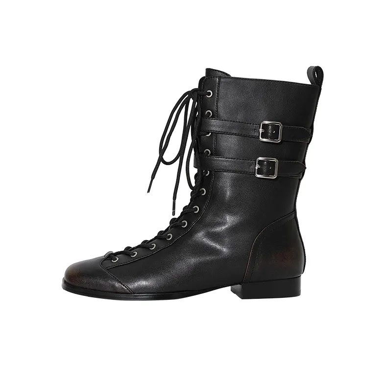 URBAN REVIVO Ботильоны 2 см Женские Темно-Кофейный Коричневый