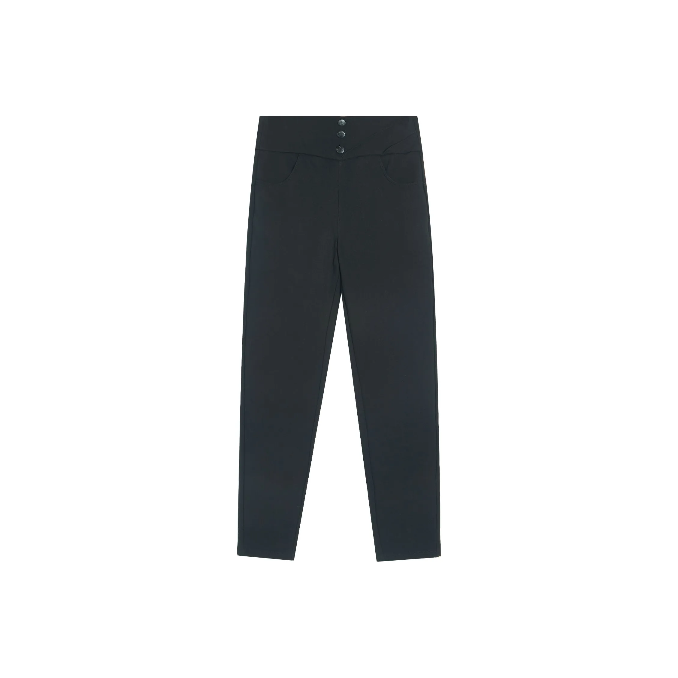 GZQJ Черные Женские Леггинсы