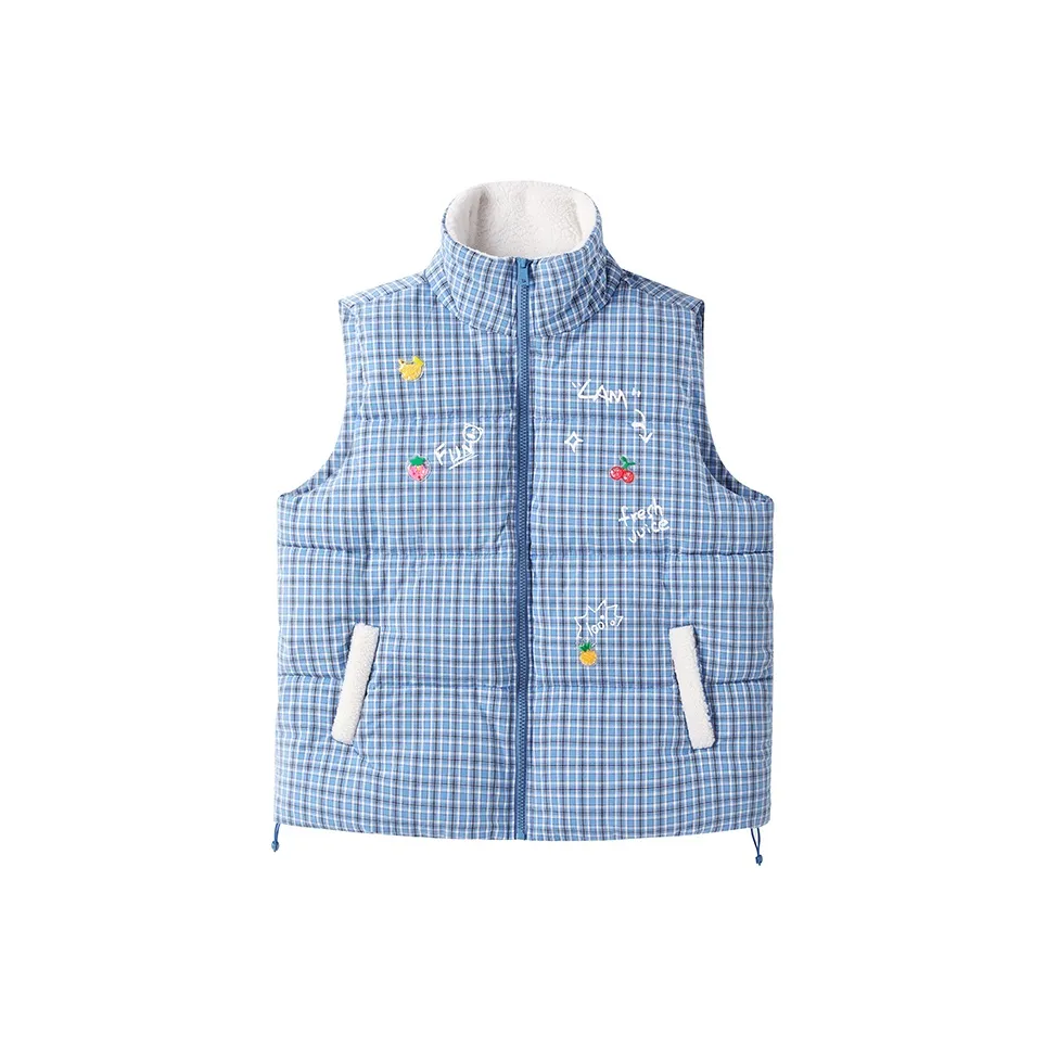 LAMLICKA Blue Unisex Gilets
