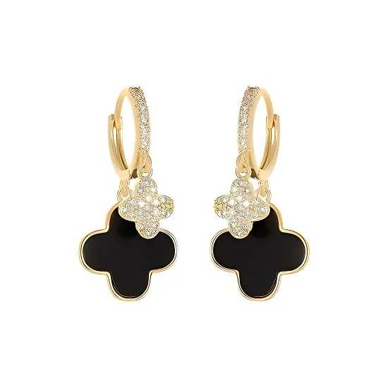 LELC Циркон Серьги Женские