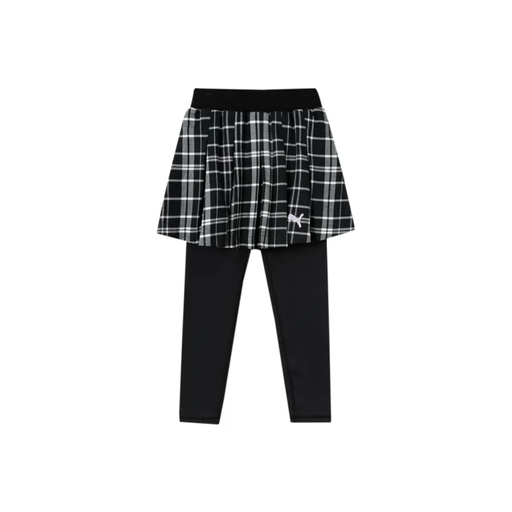 PUMA Черный Серый Тон 00392 KIDS Леггинсы