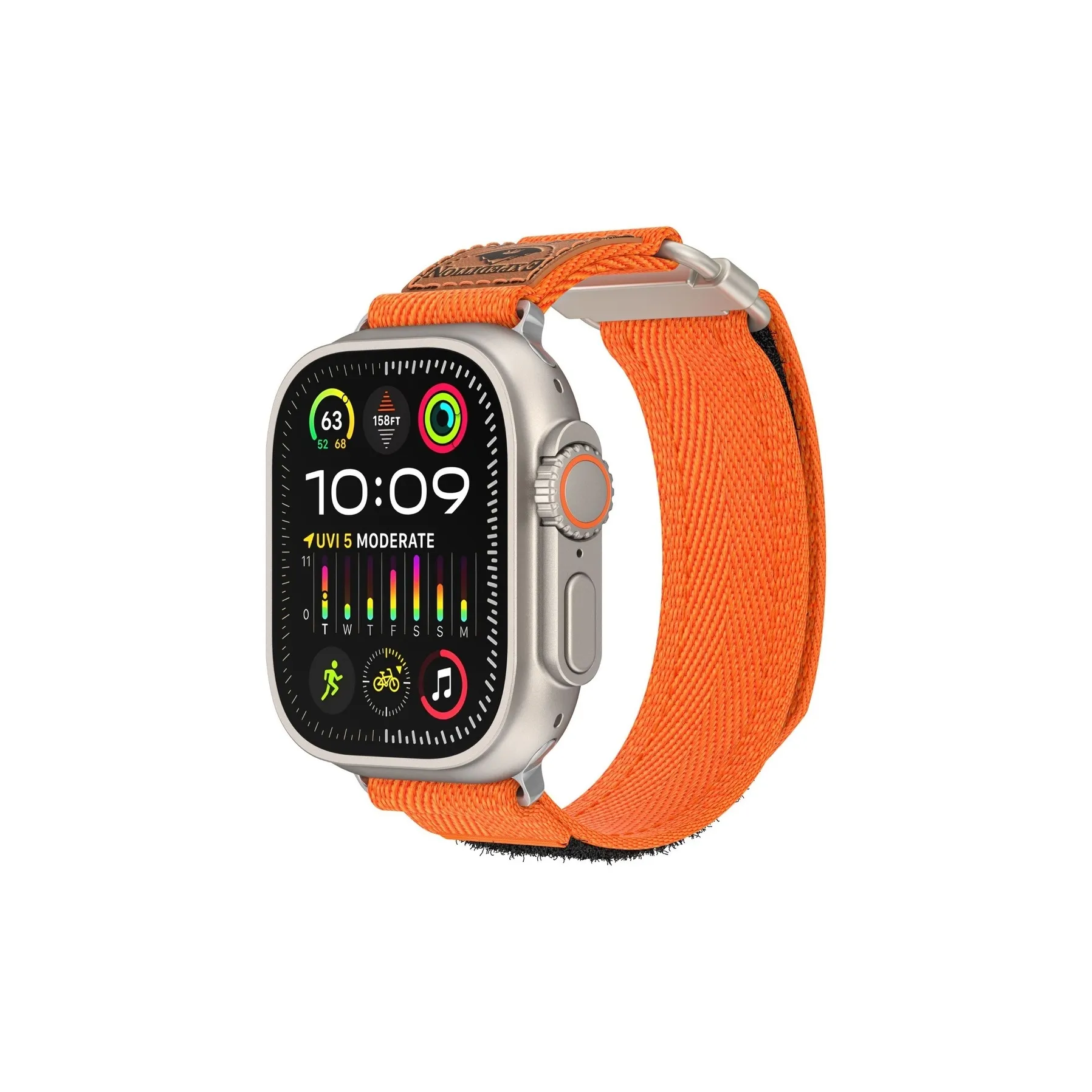 Akkerds Ремешок Apple Совместимость Материал из нейлона Watch IWatch S11 10 S9 SE 8 Ultra