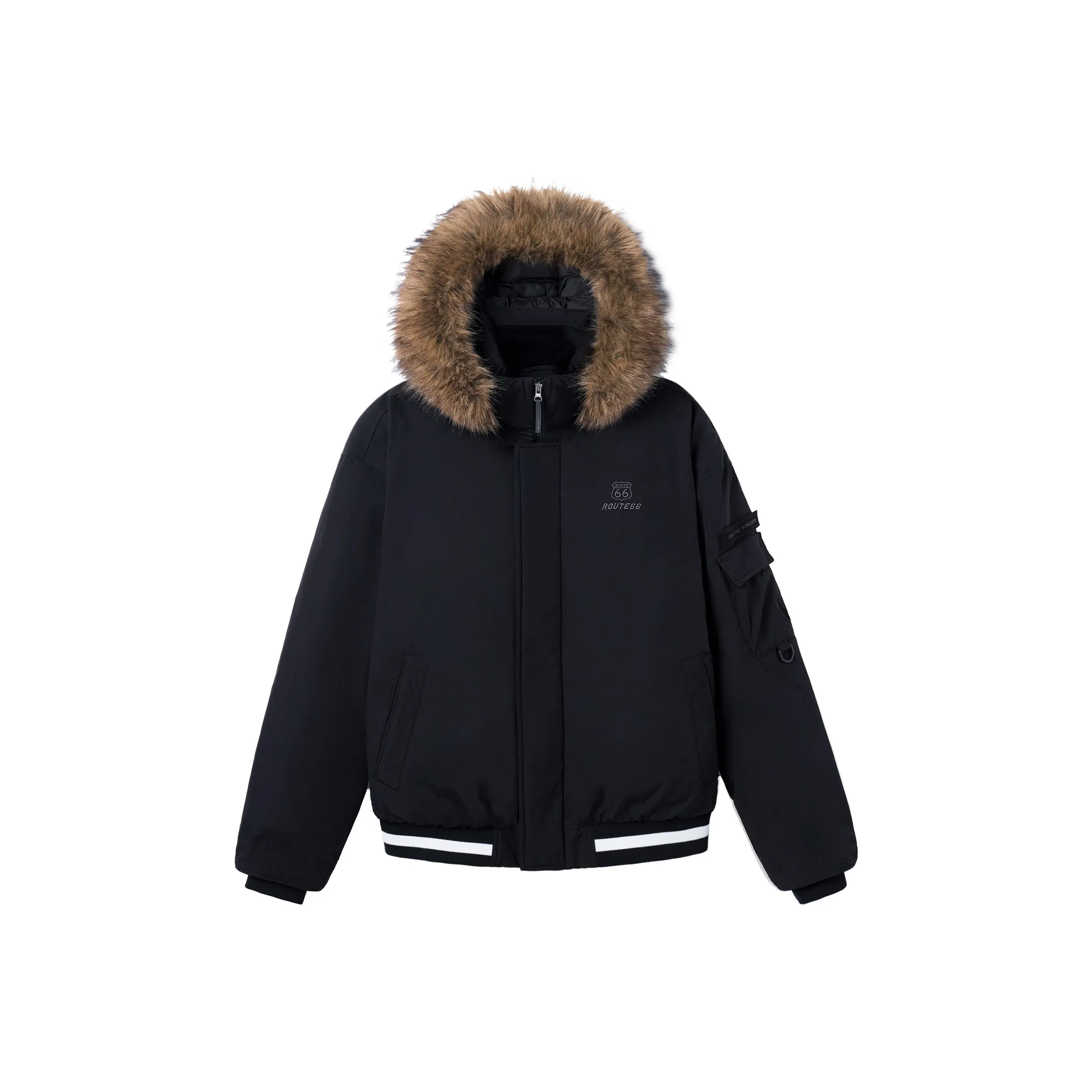 66ROUTE 66 Down Jacket Coat Unisex