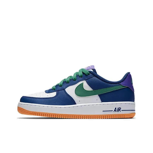 Nike Air FORCE 1 Детские Скейтбординги Низкий Топ Школьный возраст