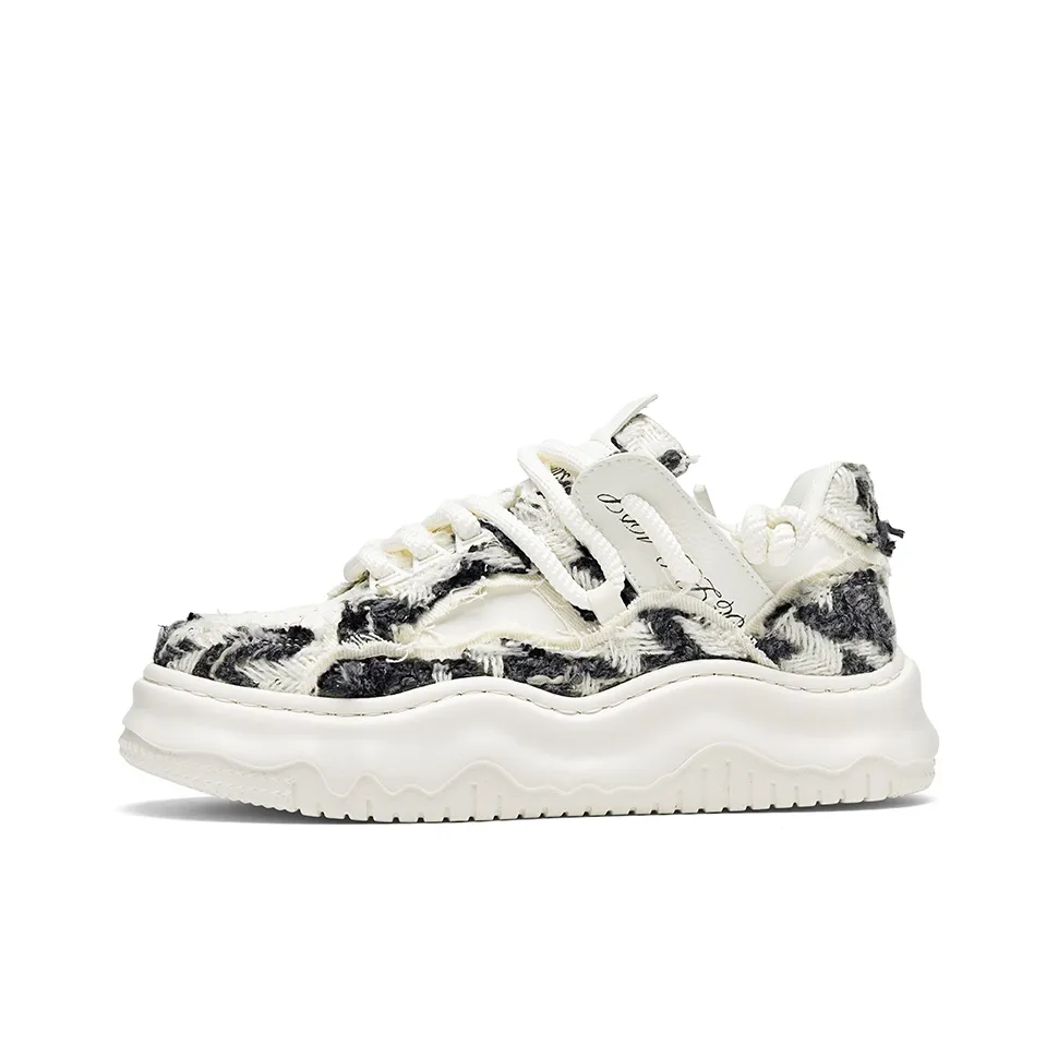 TCELLARS Износостойкий Легкий Увеличение Высоты Покрытие Поддержка Низкий Топ Скейтборд Кроссовки Мужские