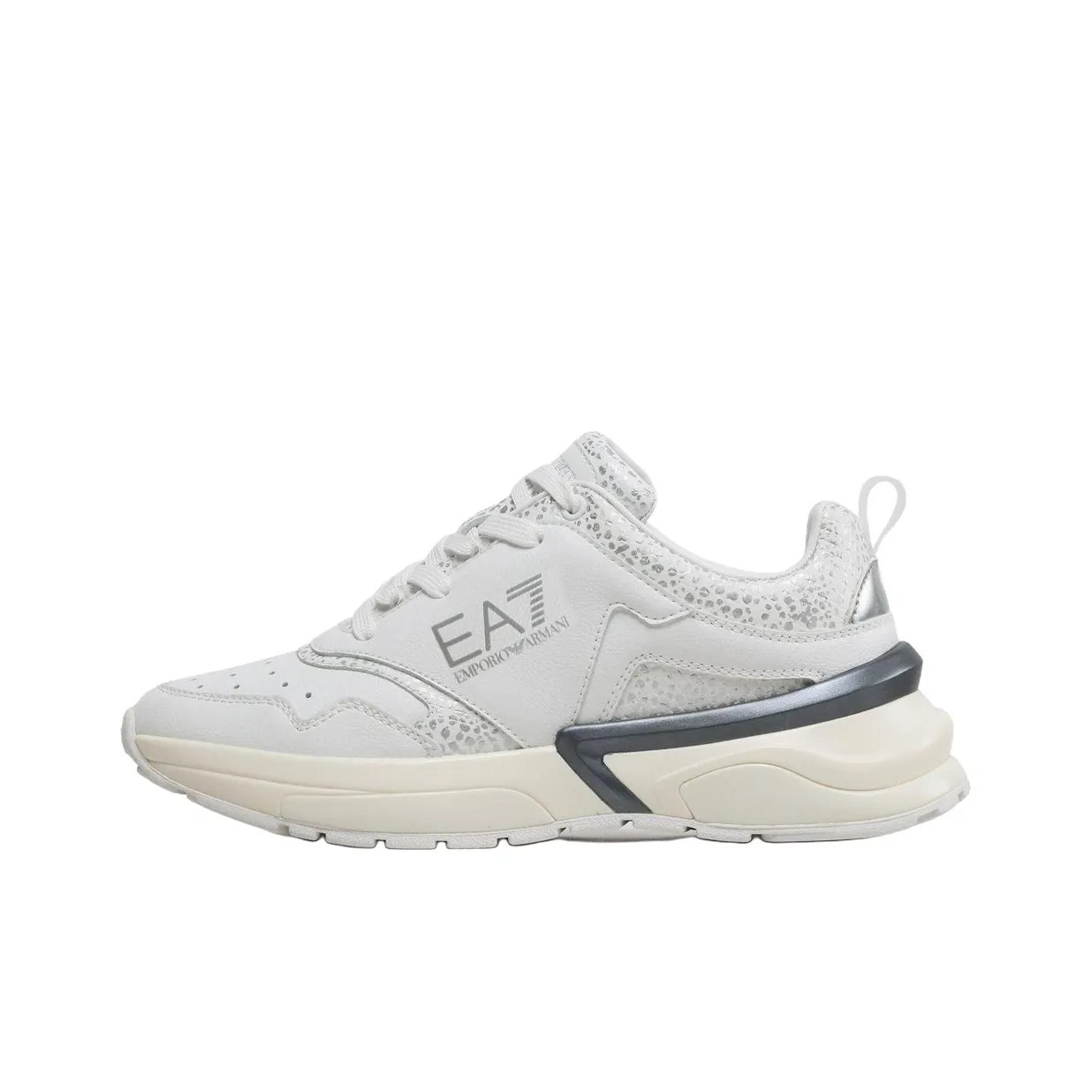 EMPORIO ARMANI EA7 Низкий топ Повседневная обувь Унисекс Белый