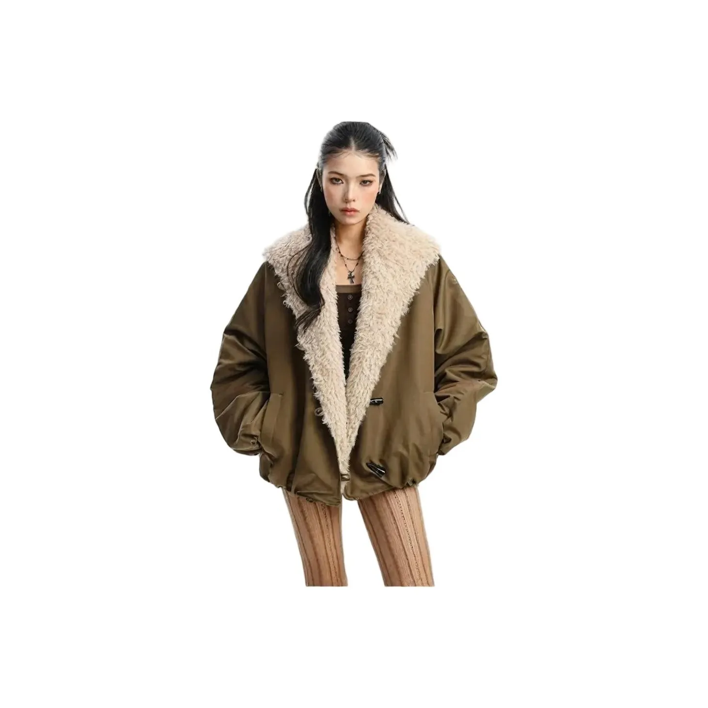 Olivia Share777 Хлопковый пуховик женский