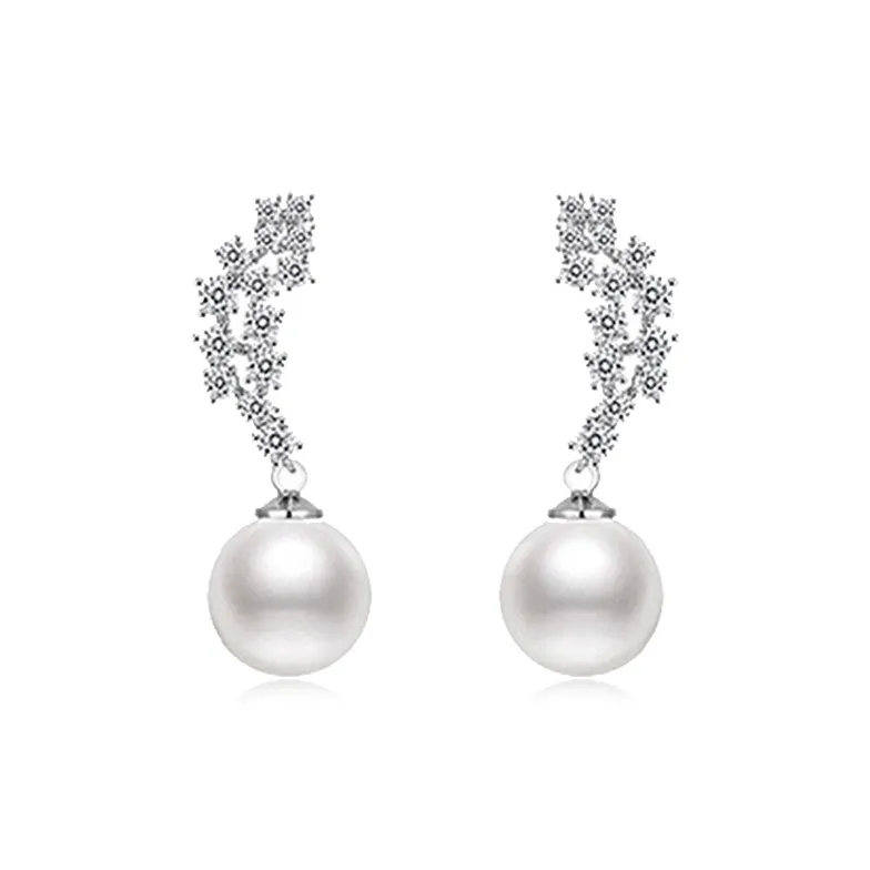 WEIJAS Серьги из меди с золотым покрытием женские