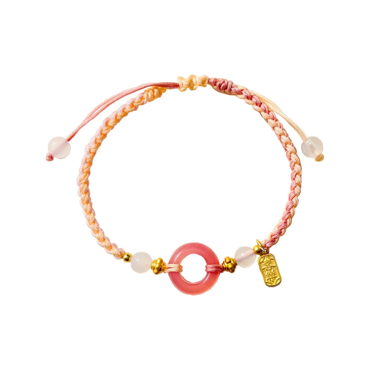 QIANFANGDAHUANGYE Браслет с шнурками из агата для женщин