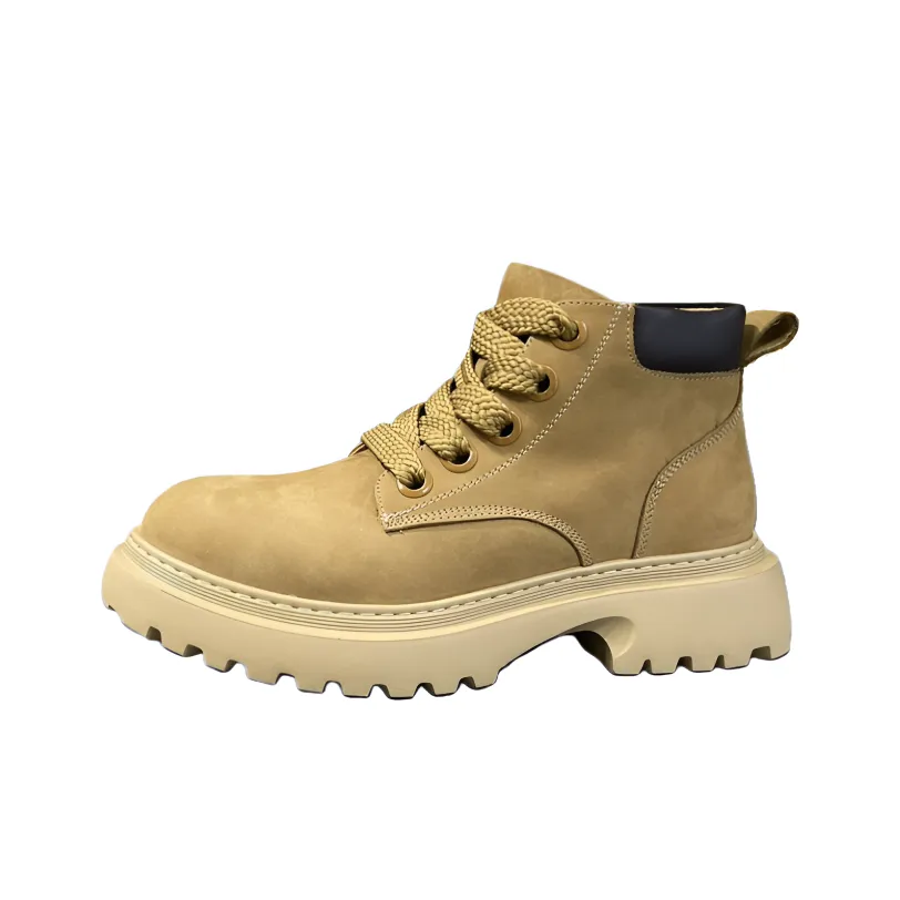 H2 Лицевая коровья кожа Роскошь Нишевый Премиум Мужская обувь Мартин Boot Мужской