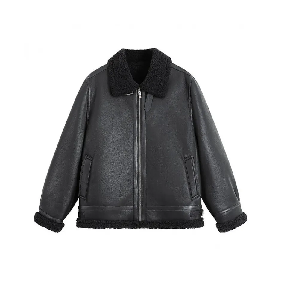 EYEUNDERSTAND Кожа Куртка Мужская