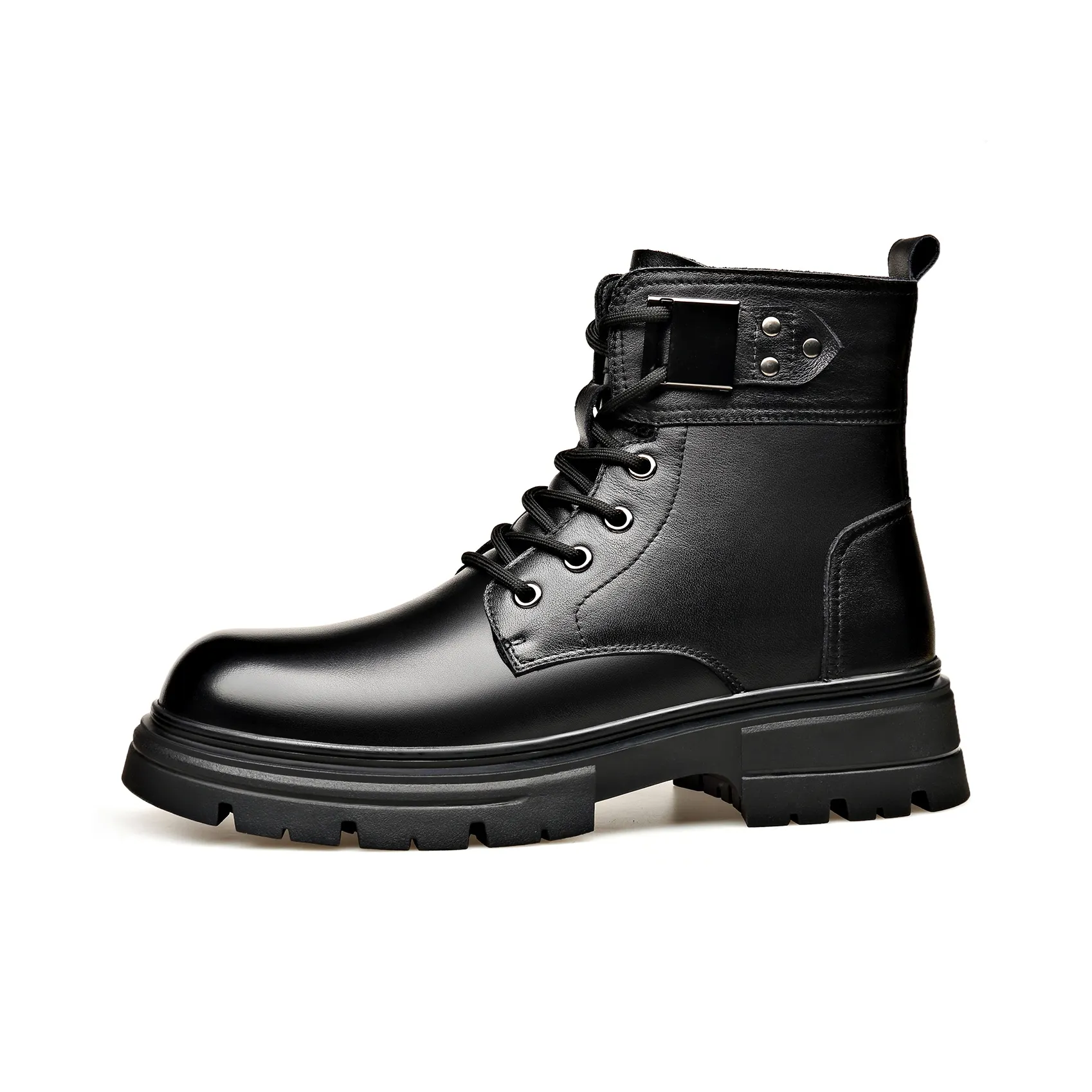 SHUPATE Носки Crew Martin Boot Platform Men's Black