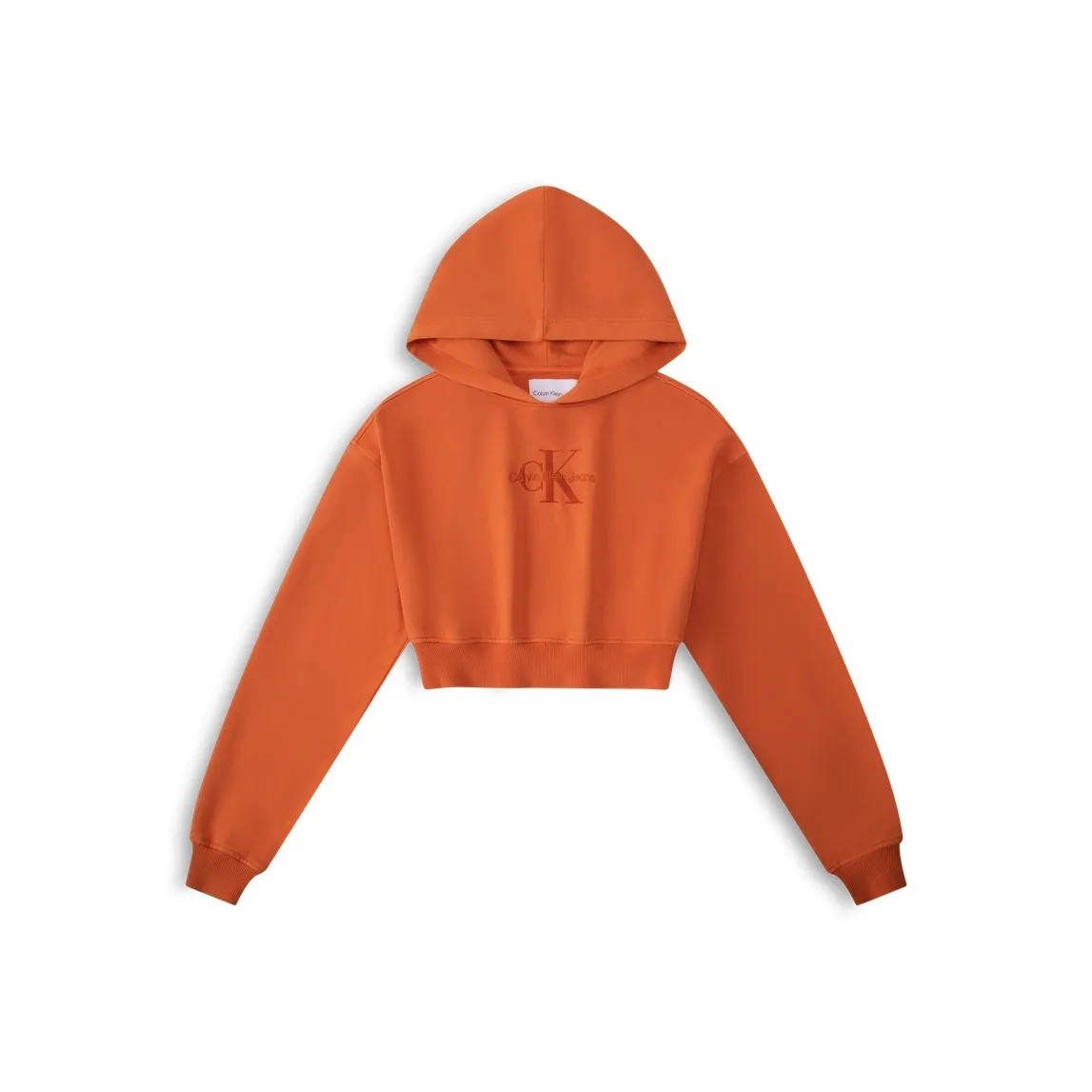 Calvin Klein Толстовка Женская с вырезом "Swallow's Neck" Красная