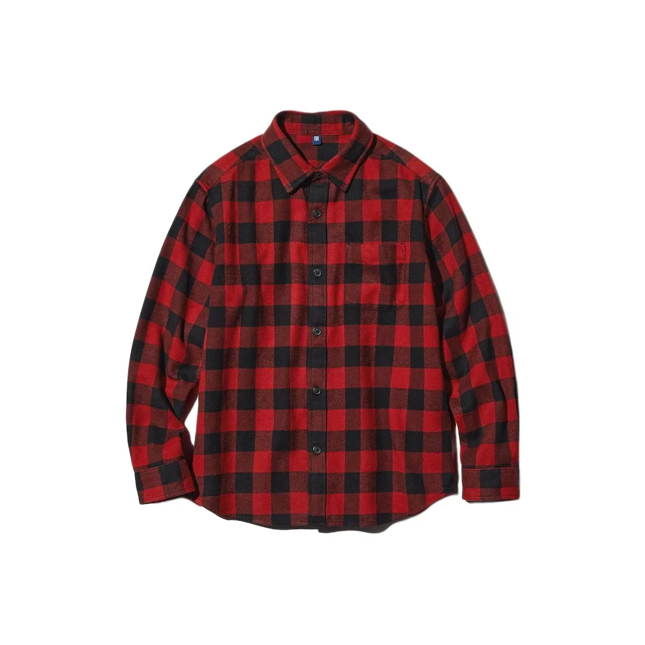 UNIQLO Рубашка Красная для детей 3-7 лет