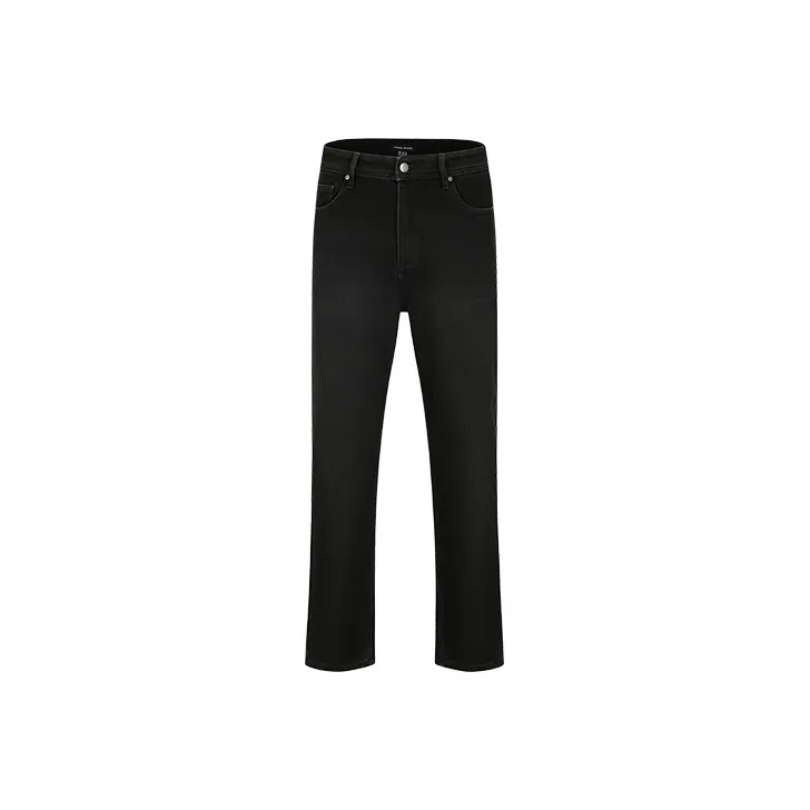 URBAN REVIVO Мужские Черные Джинсы