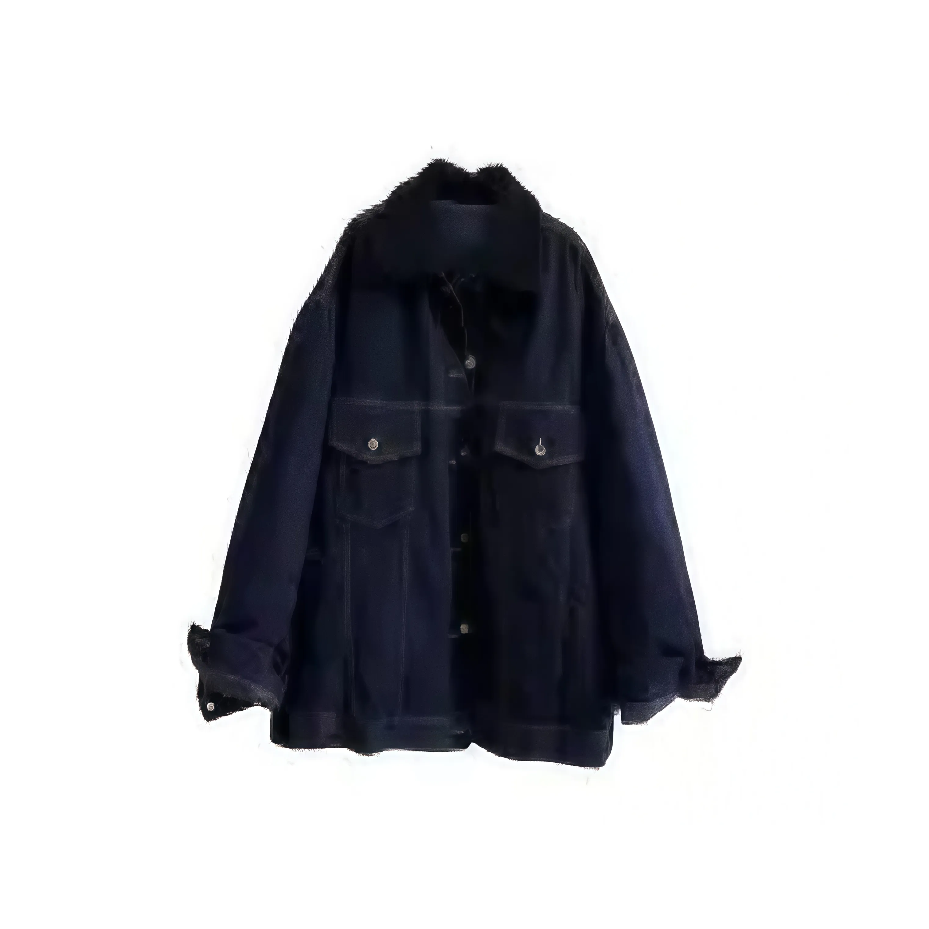 TSKIU Синий Женские Джинсовые Куртки