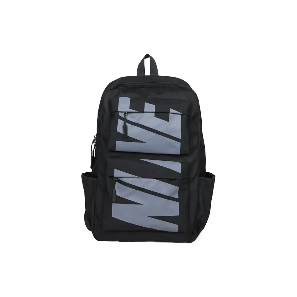 AUNG Nylon Backpack Unisex Black White Dark Gray Blue AUNG Нейлон Рюкзак Унисекс Черный Белый Темно-Серый Синий