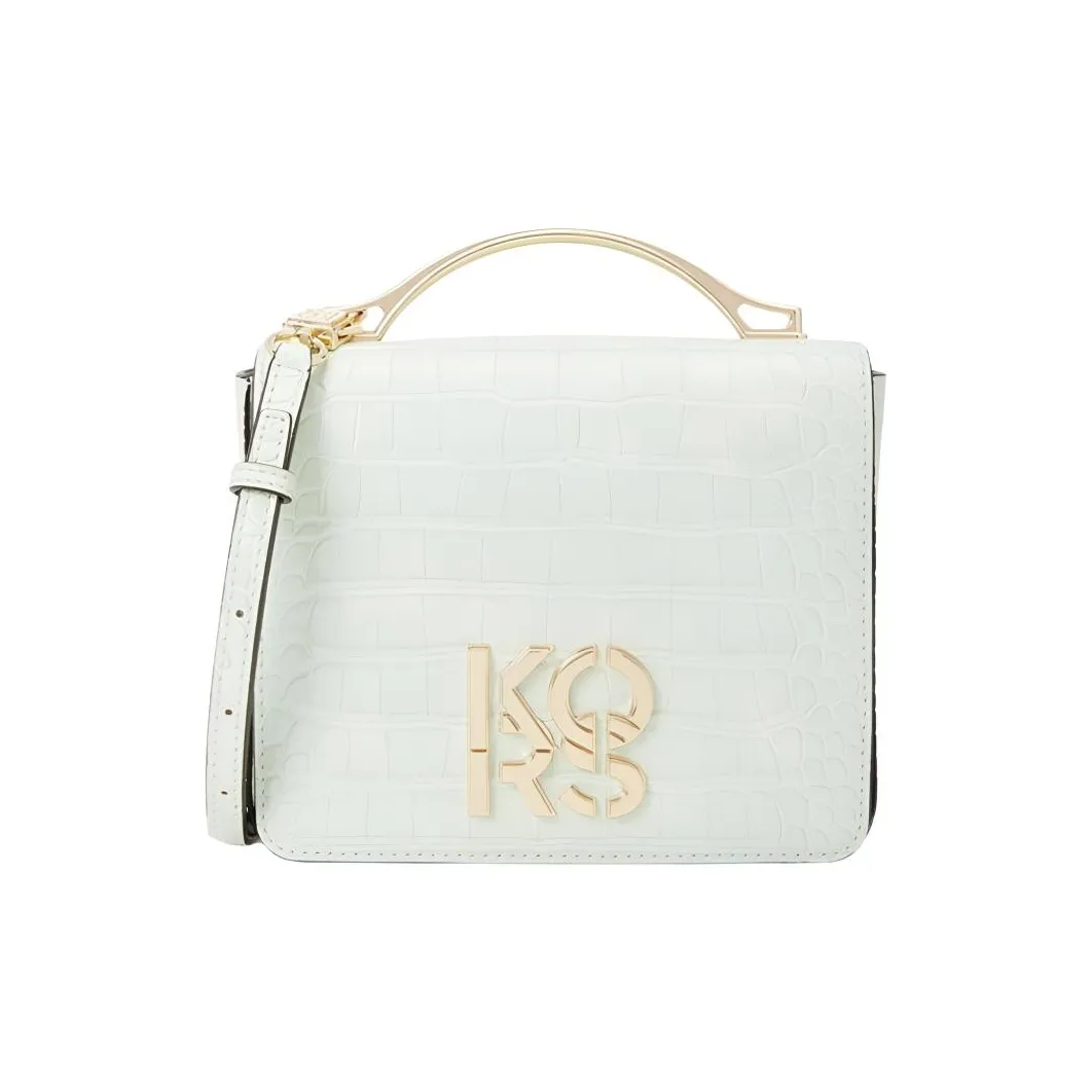MICHAEL KORS Artificial Leather Crossbody Bag Women's Light Green MICHAEL KORS Искусственная кожа Сумка через плечо Женская Светло-зеленая