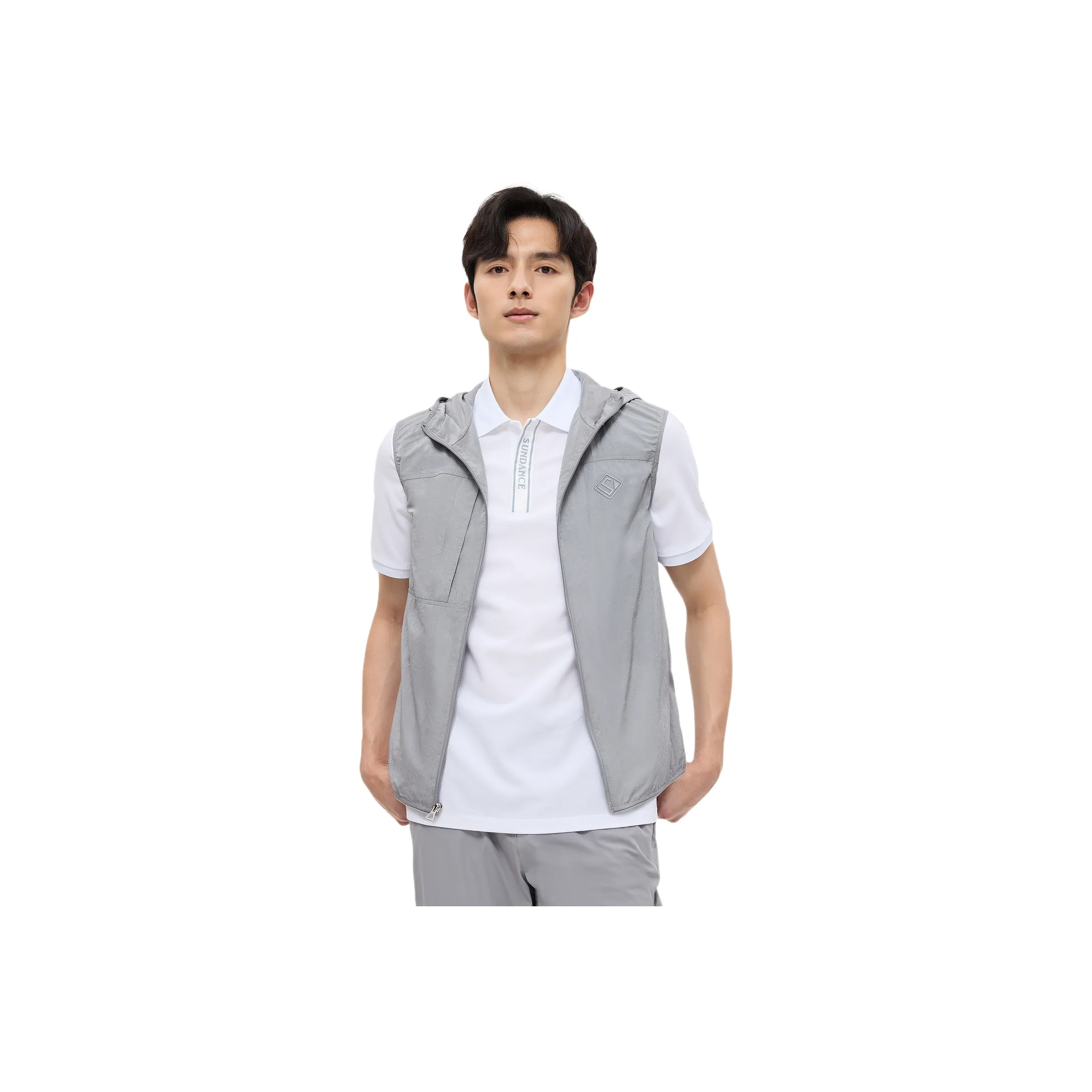 SUNDANCE Moon Mist Gray Мужские жилеты