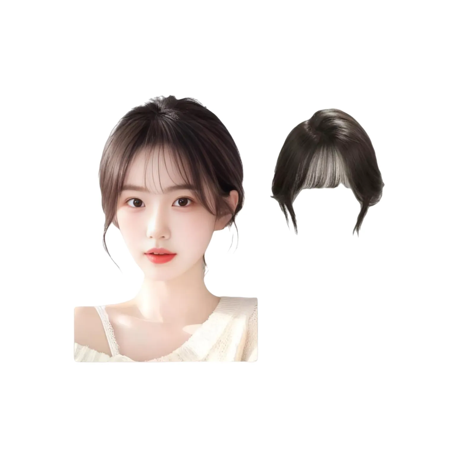 Mousse Na Красота Перука Urban CHIC Позиционирование стиля Легкий Восстановление Волос Топ OF Голова 1 шт FLUFFY Высокий Краниевый Топ Натуральный