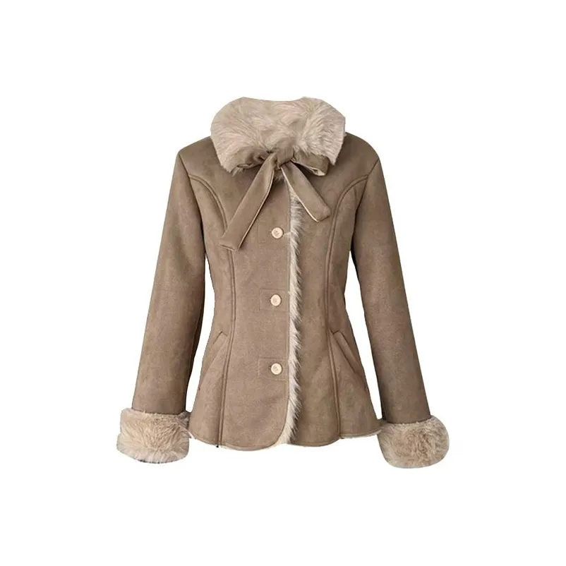 Frustration Garden Бархат Feel Пальто Женские