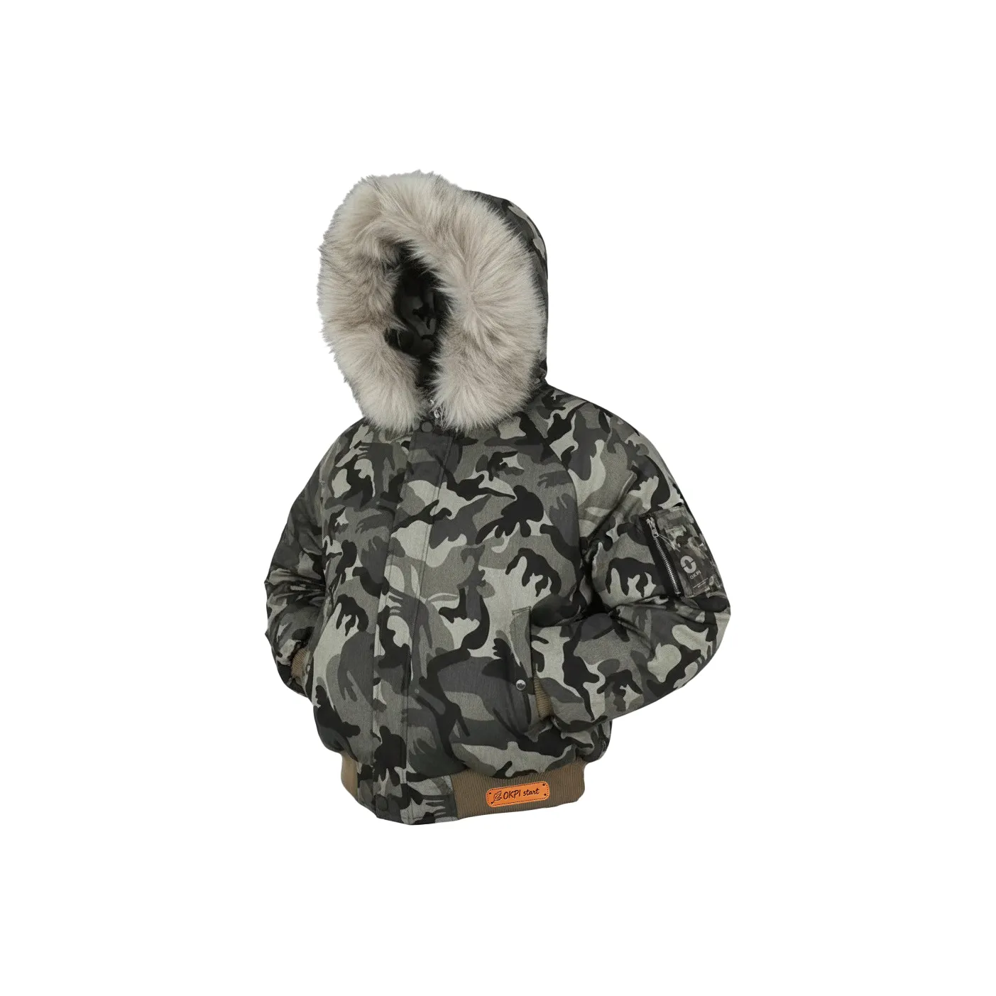 OKPI Камуфляж Унисекс Пуховики