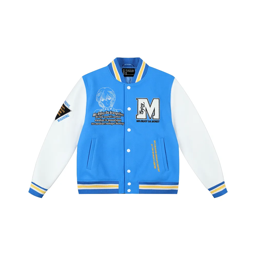 MEDM X EVA MEDM x EVA Collaboration FW24 Бейсбольная куртка Унисекс