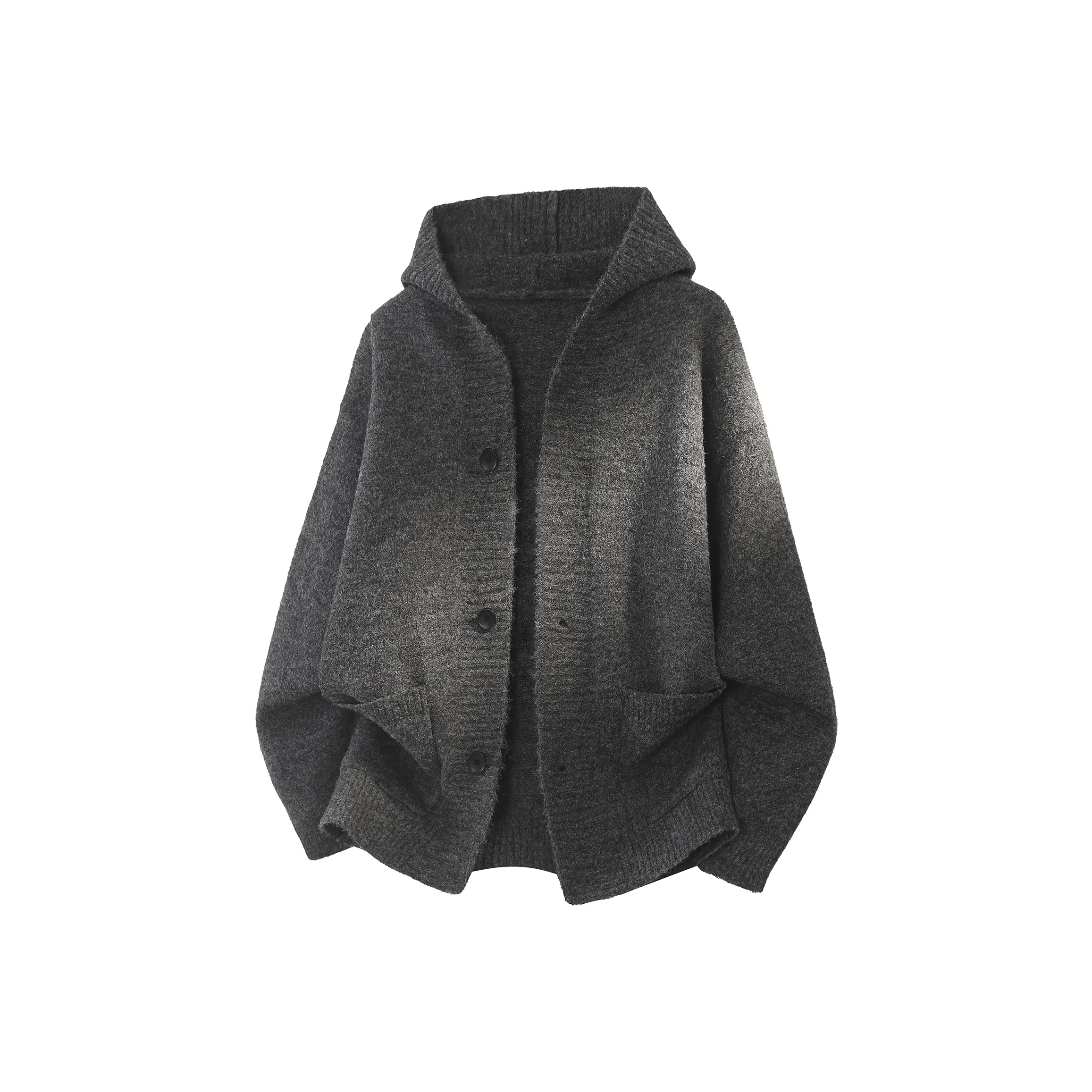 Rolling Money Swallowtail Темно-серый с шерсть унисекс трикотаж