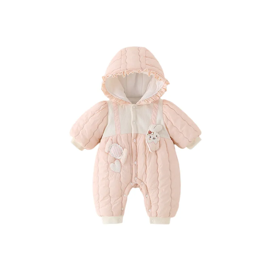 Yalu Комбинезоны и ползунки Розовый для младенцев и малышей
