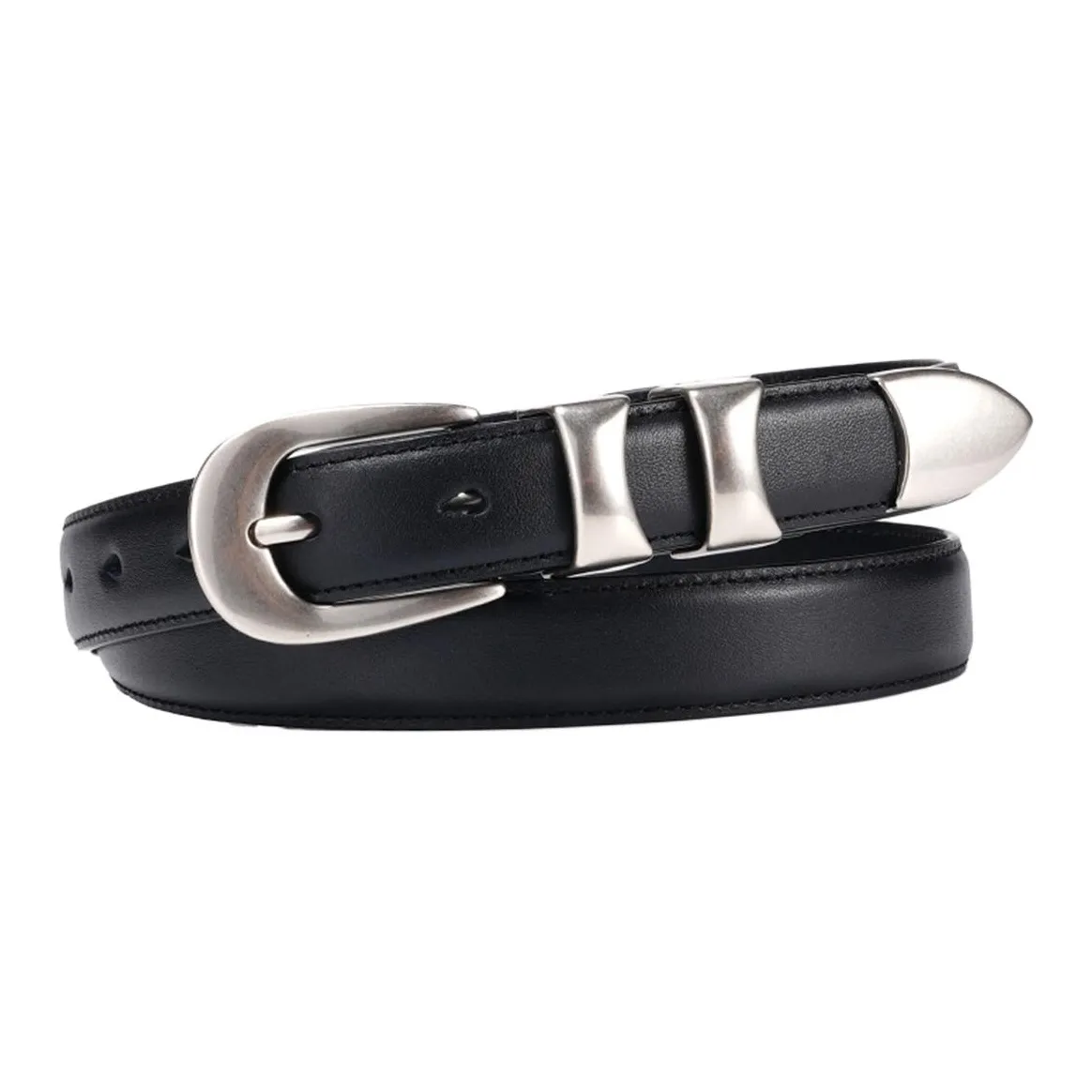 Miniso Ремни из ПУ (полиуретана) кожа унисекс 1,8 см