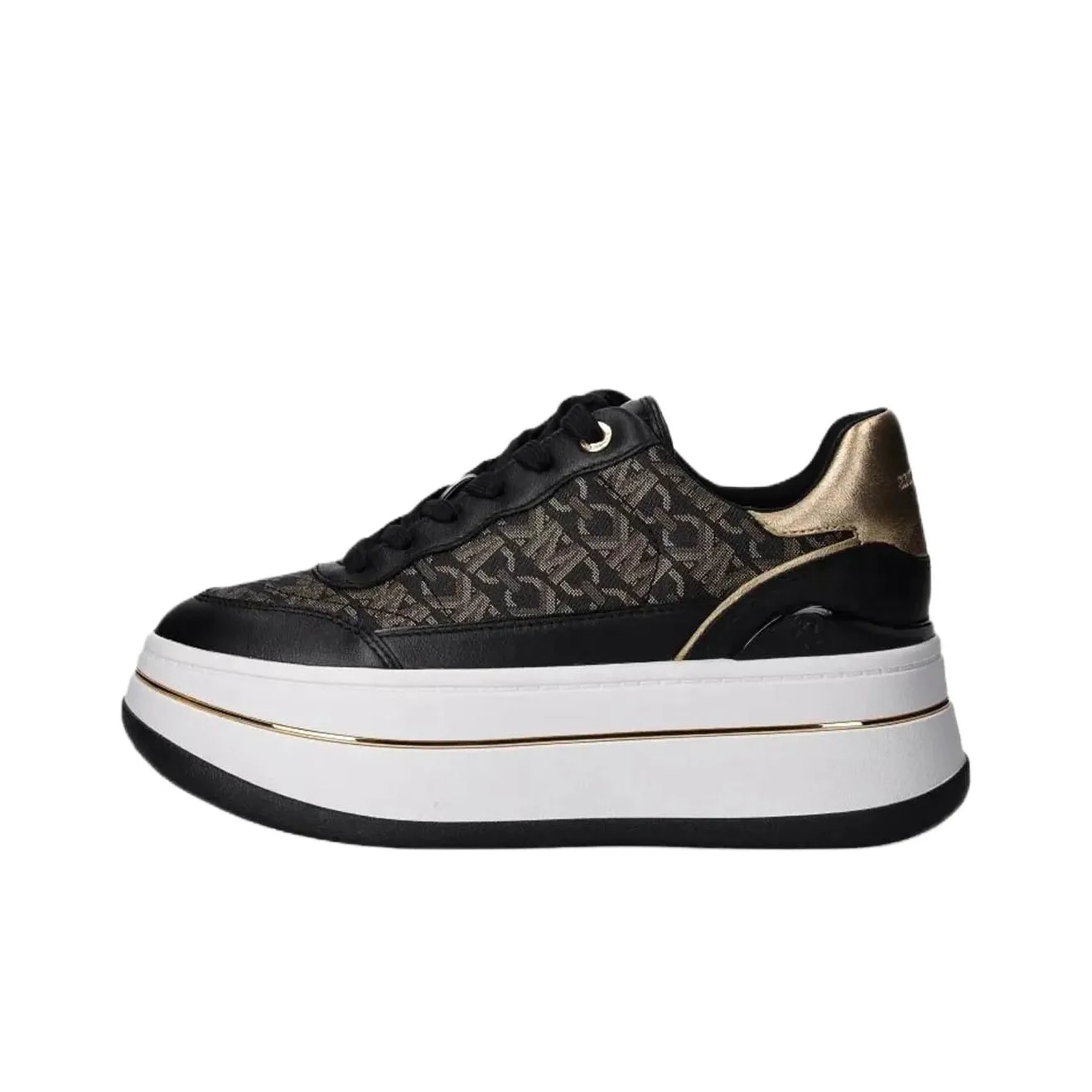 MICHAEL KORS Hayes Low Топ Повседневная обувь Женская Черное Золото