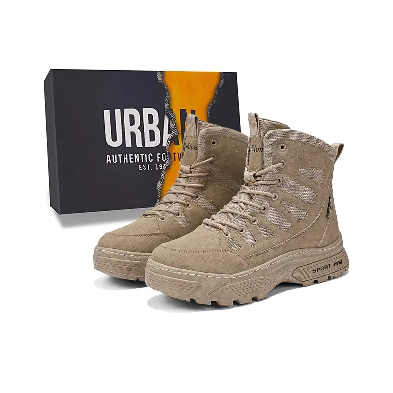 URBAN AUTHENTIC Высота увеличивающая устойчивая к истиранию противоскользящая носки экипажа для активного отдыха средний каблук мужской