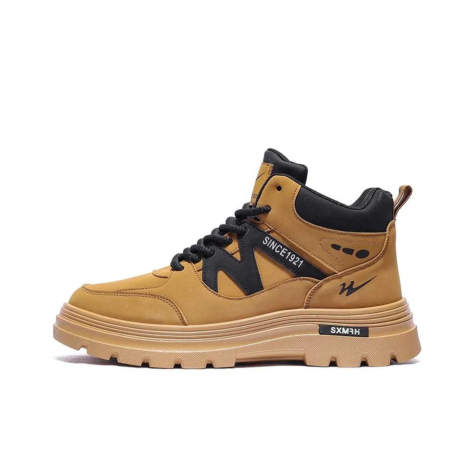 Binary Короткий Мартин Бот Мужской Желтый