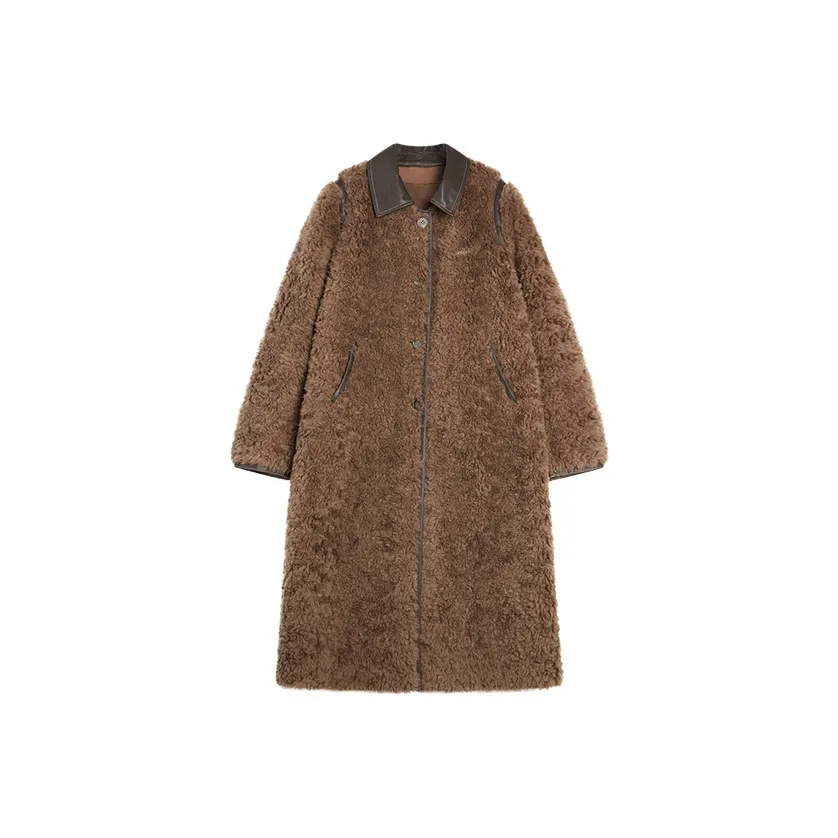 ELLE Кофе Женские Бархатные Куртки