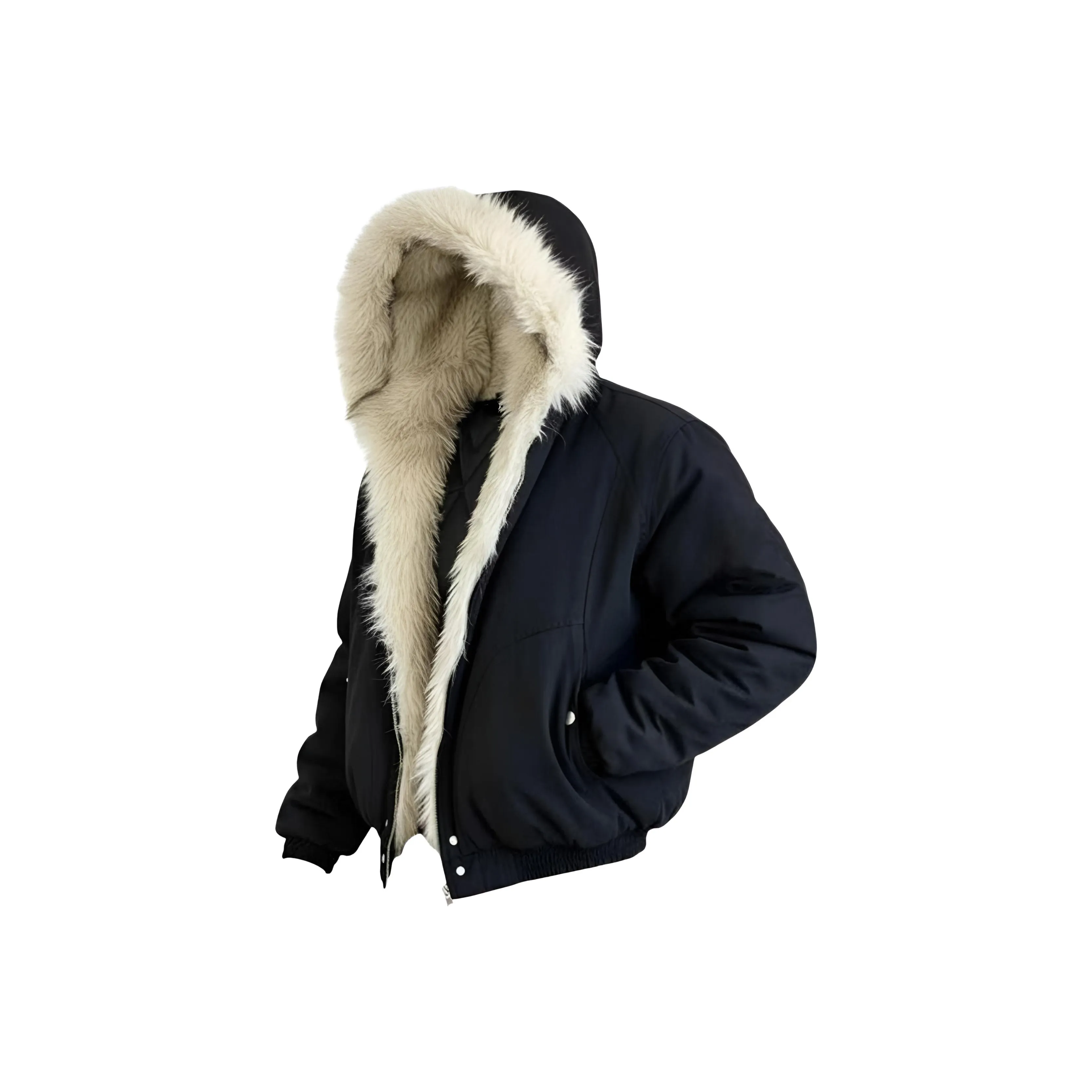 DOUBLEFISH Хлопковый пуховик унисекс