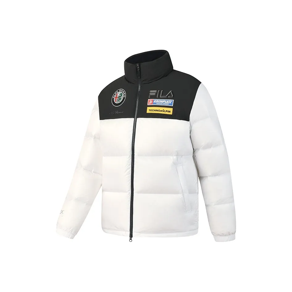 FILA SKI Пуховик Мужской Нефритовый Белый