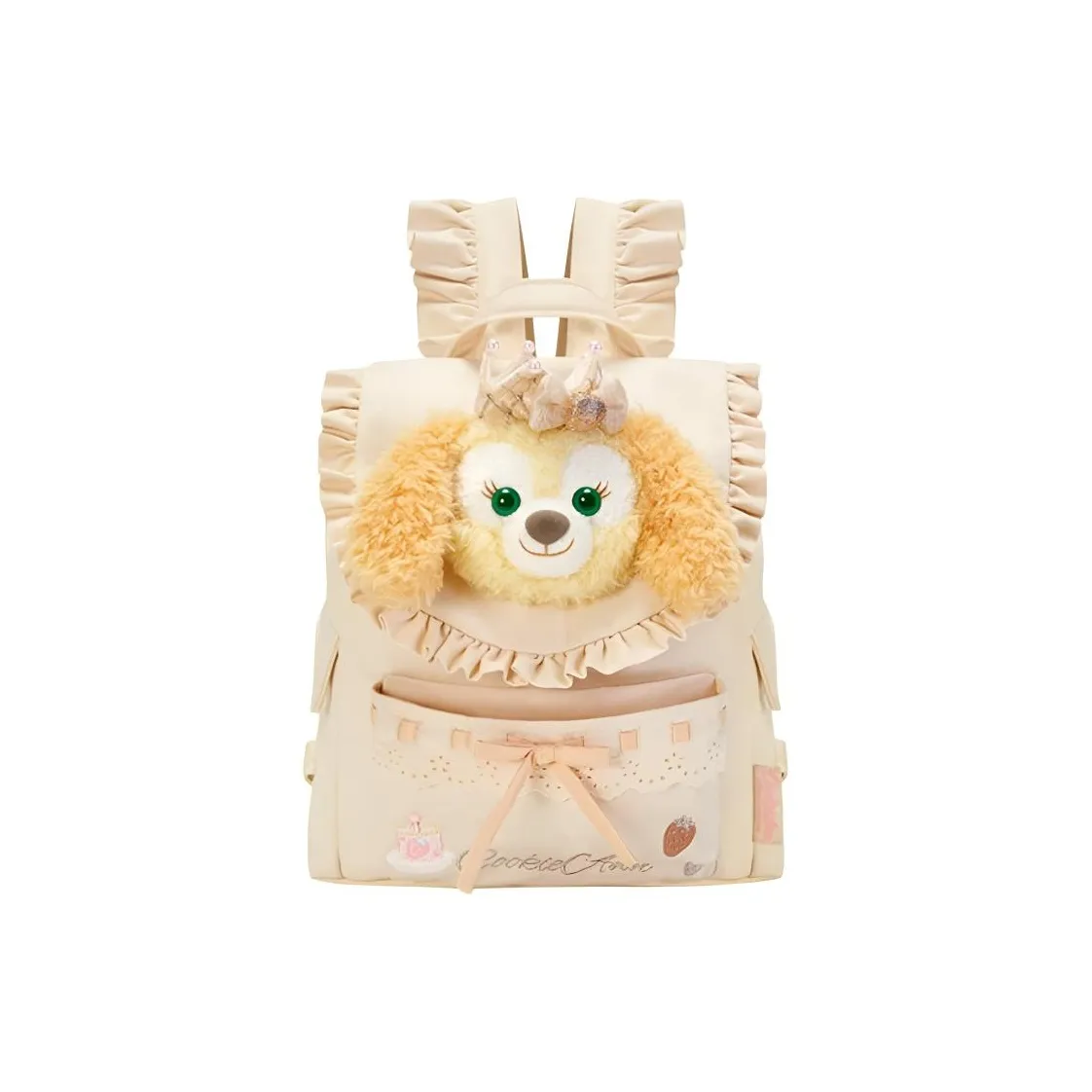 Disney Ткань Рюкзак Стандартный Женский Розовый