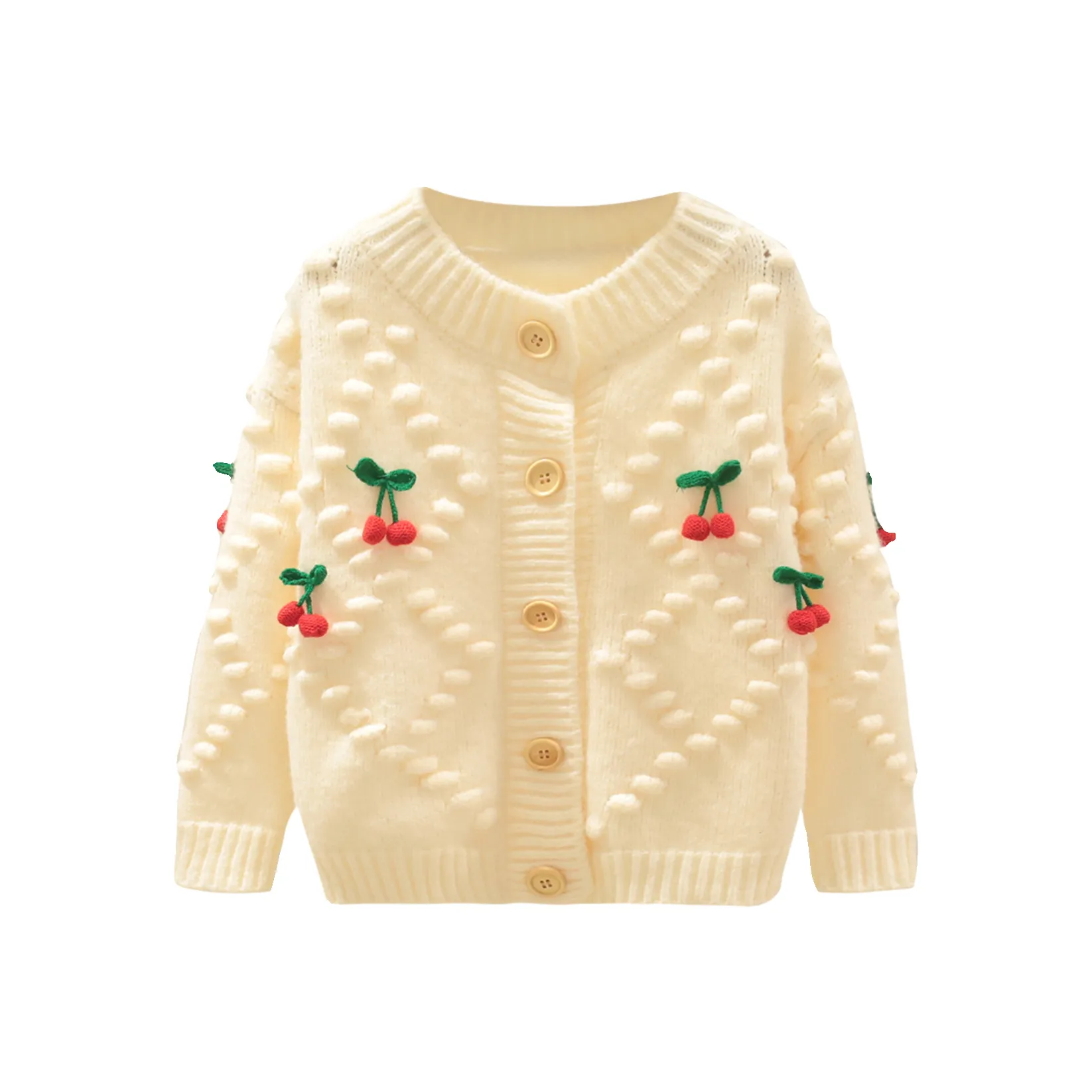 Chiaus Девочки Трикотажная ткань Кардиган Стильный И Элегантный Милый Детский